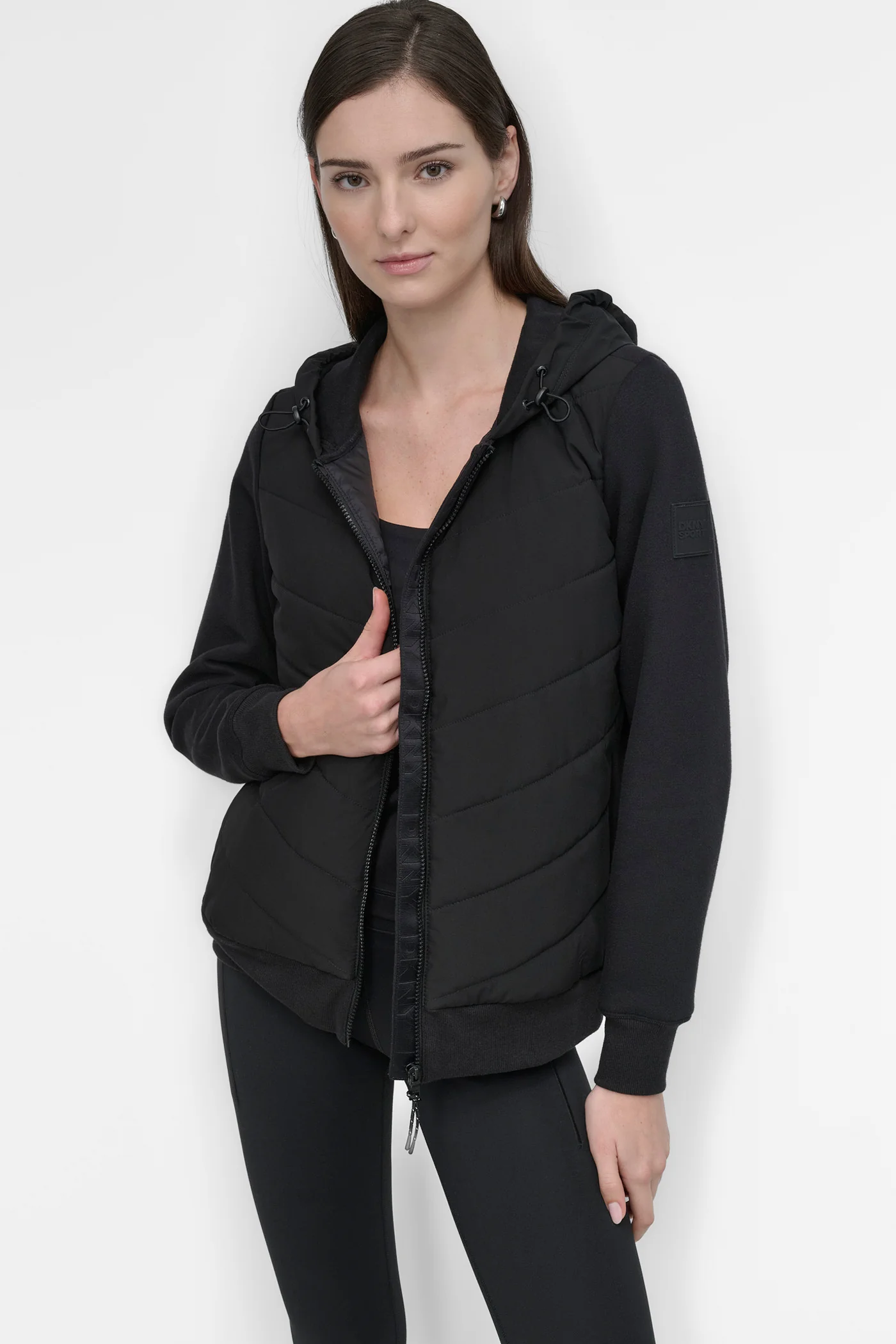LIGHTWEIGHT HYBRID FULL ZIP JACKET - Image 4
