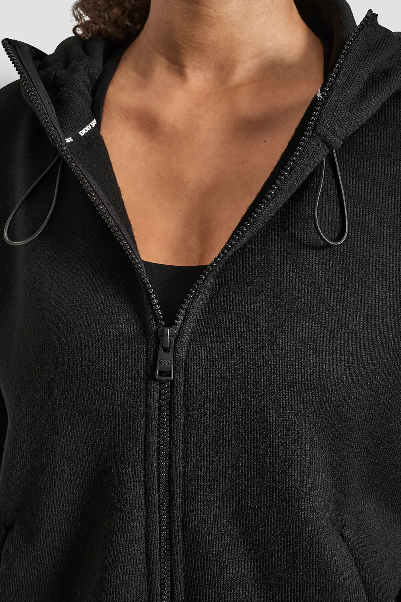 FULL ZIP HOODIE WITH BUNGEES - Image 4