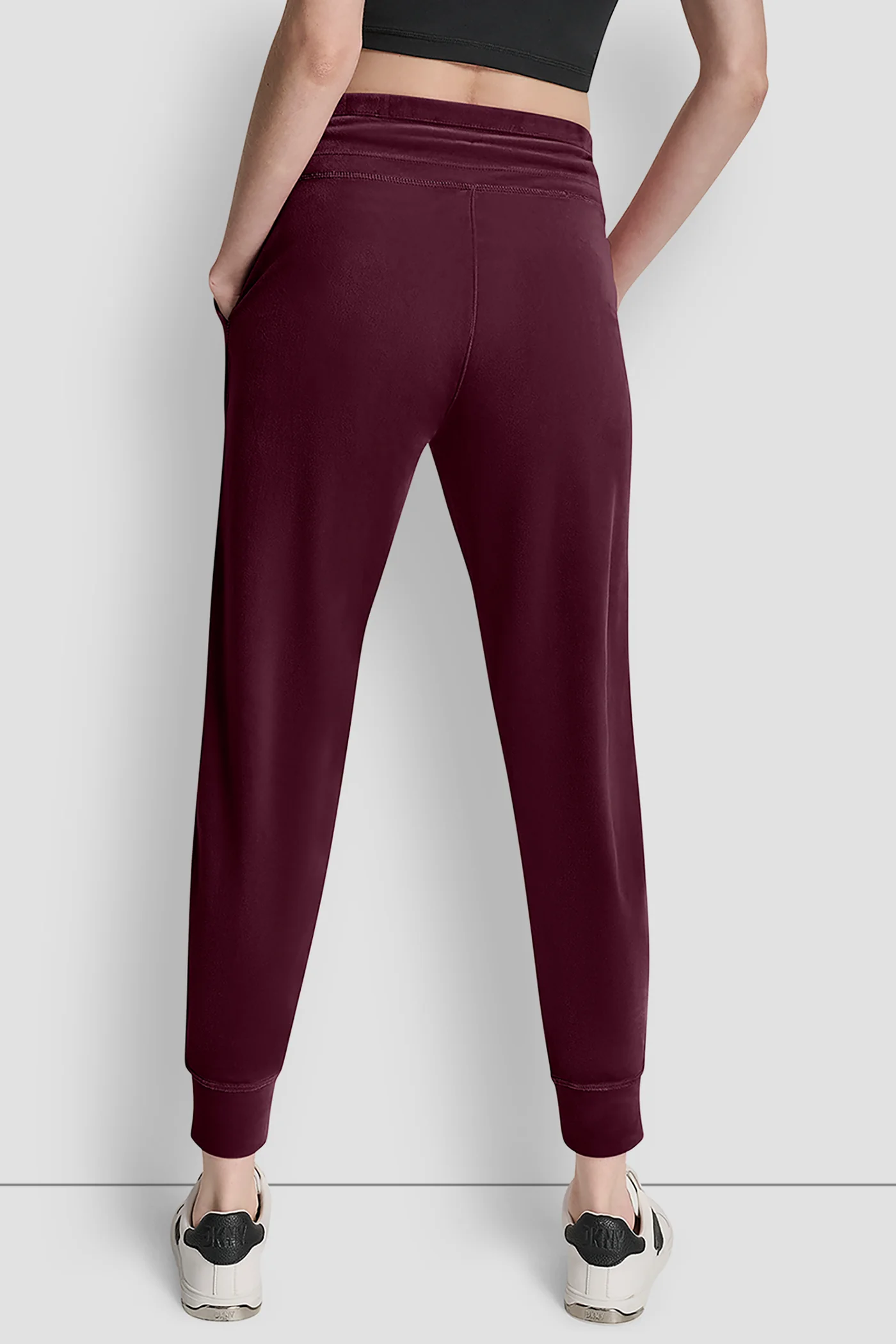 VELOUR HD EMBROIDERY LOGO SLIM FIT JOGGER - Image 3
