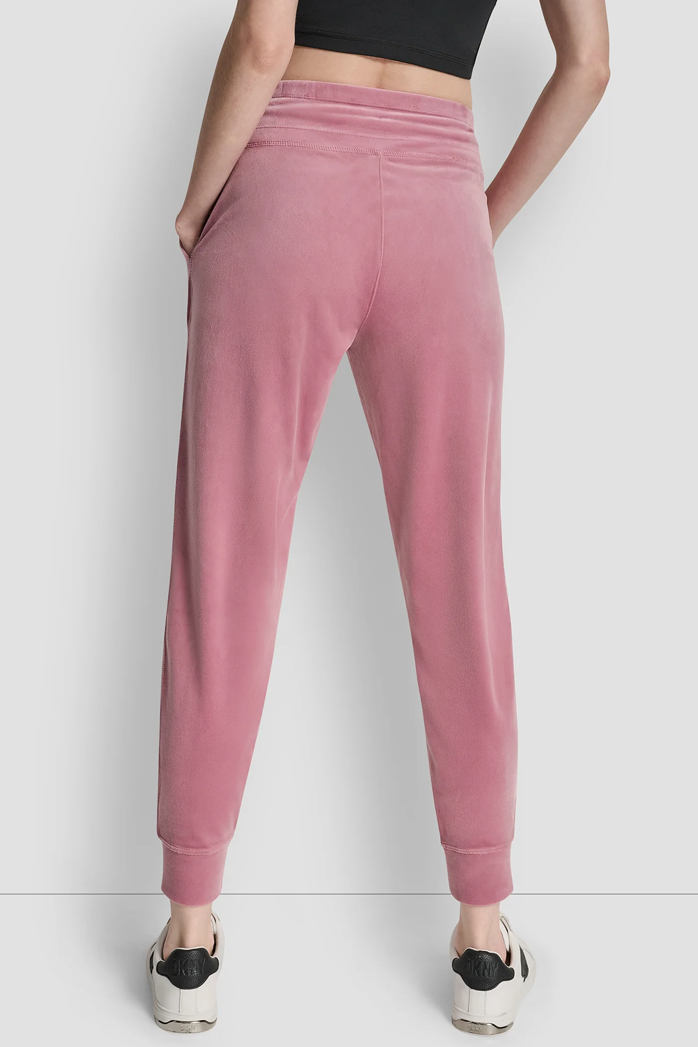 VELOUR HD EMBROIDERY LOGO SLIM FIT JOGGER - Image 2