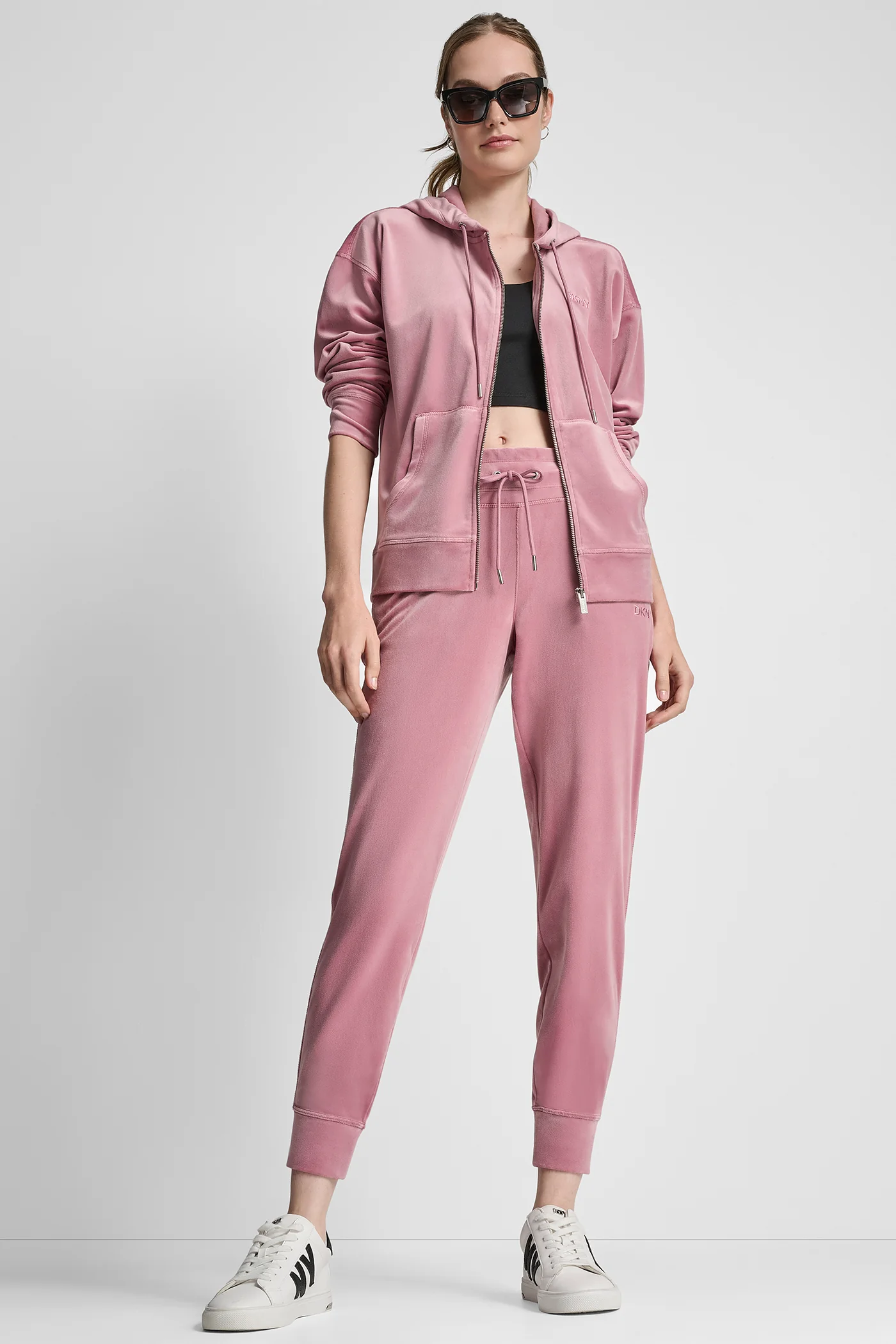 VELOUR HD EMBROIDERY LOGO SLIM FIT JOGGER - Image 6