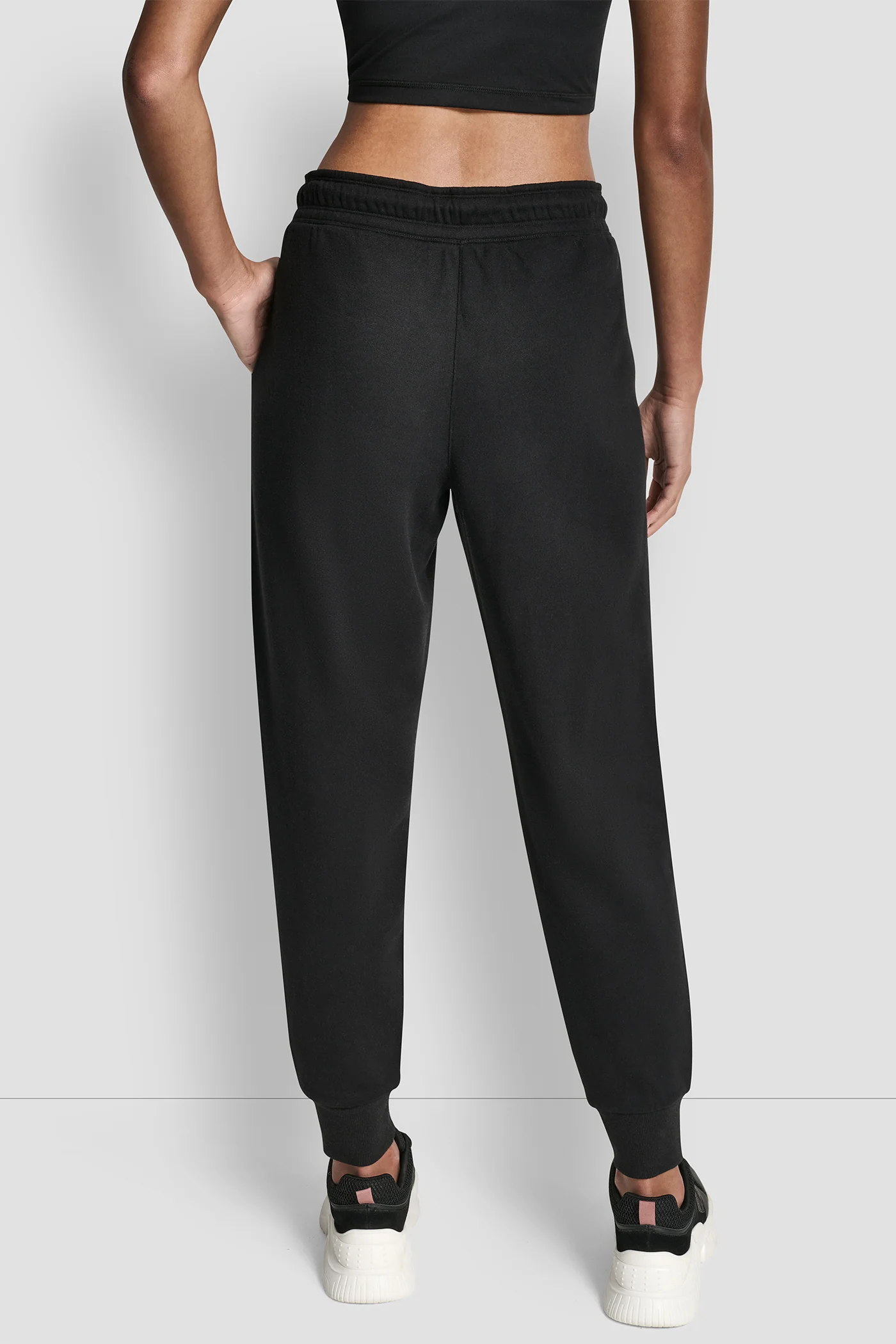 RHINESTONE LOGO CUFFED JOGGER - Image 2