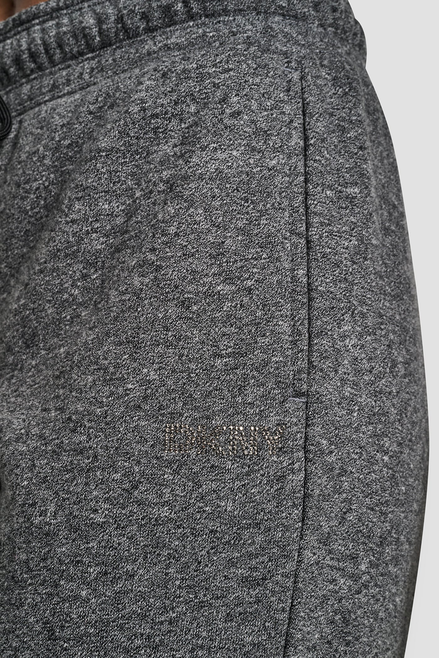 RHINESTONE LOGO CUFFED JOGGER - Image 4