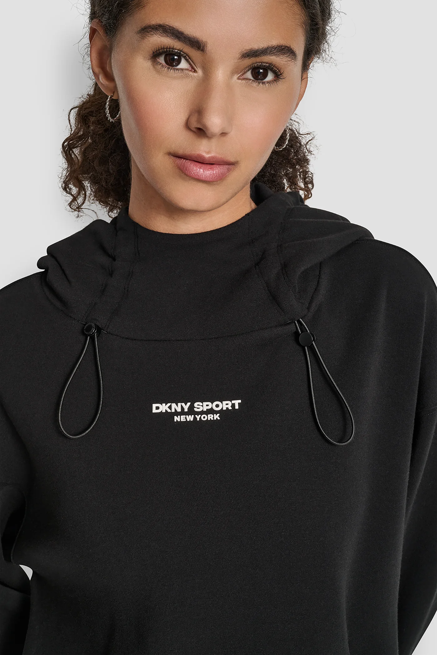 BROOKLYN SCUBA HOODIE WITH BUNGEE DETAIL AND POCKETS - Image 4
