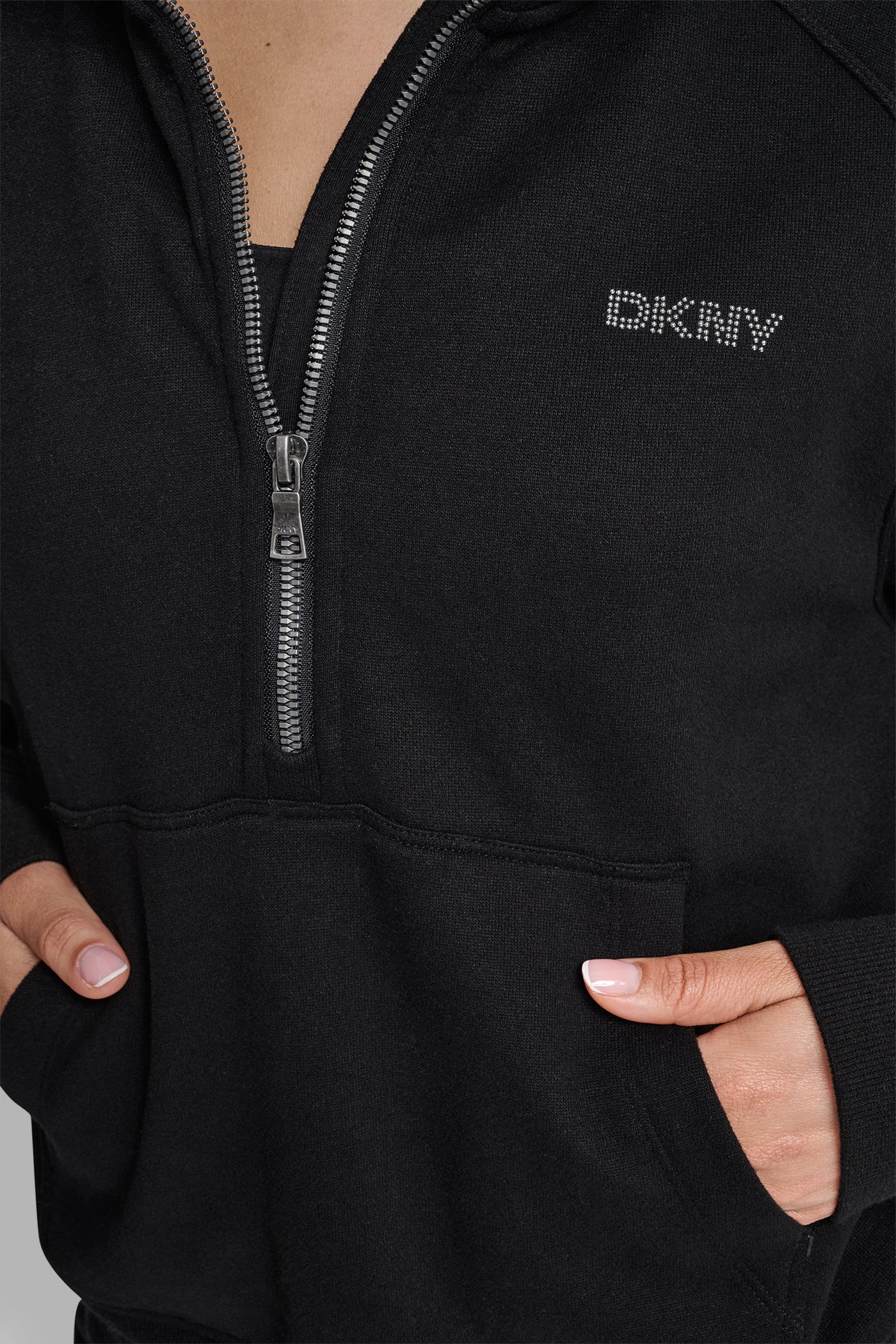 LOGO-EMBELLISHED HALF-ZIP SWEATSHIRT - Image 4