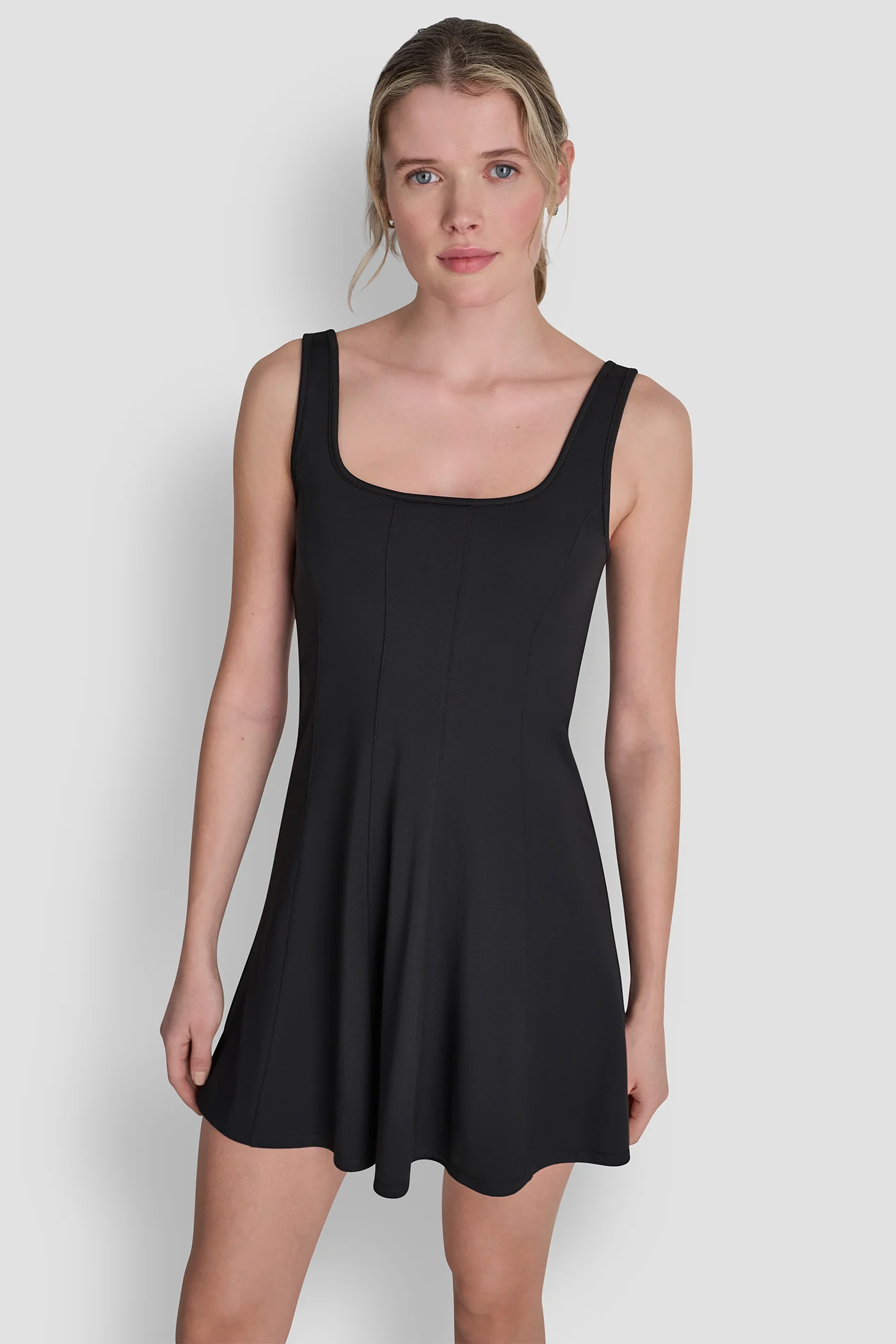 BALANCE COMPRESSION DRESS WITH BUILT-IN SHORTS - Image 4