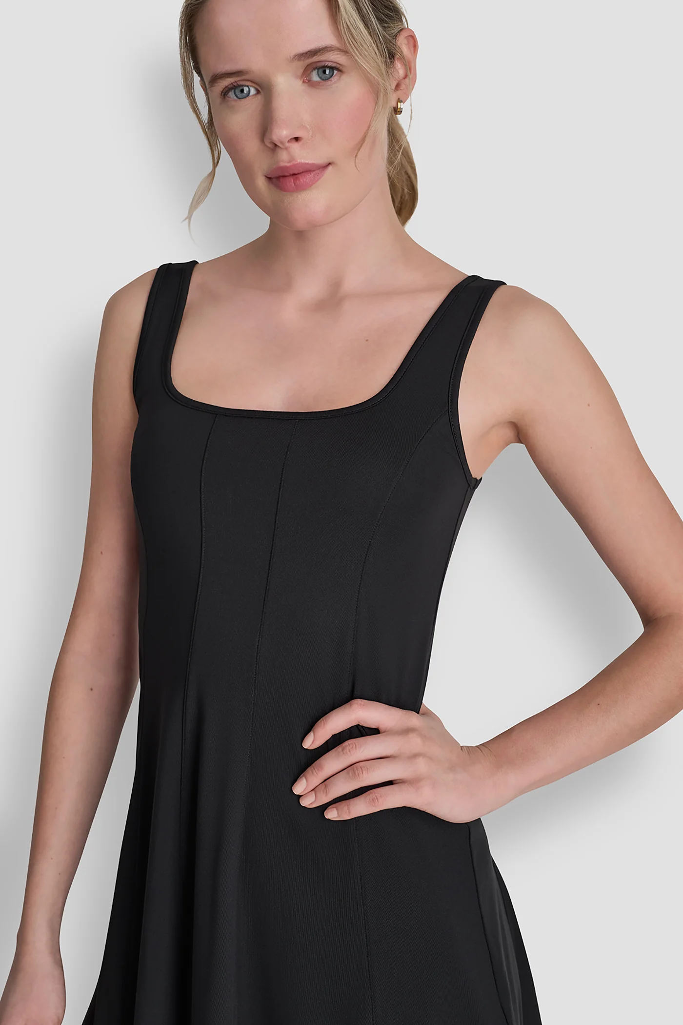 BALANCE COMPRESSION DRESS WITH BUILT-IN SHORTS - Image 5