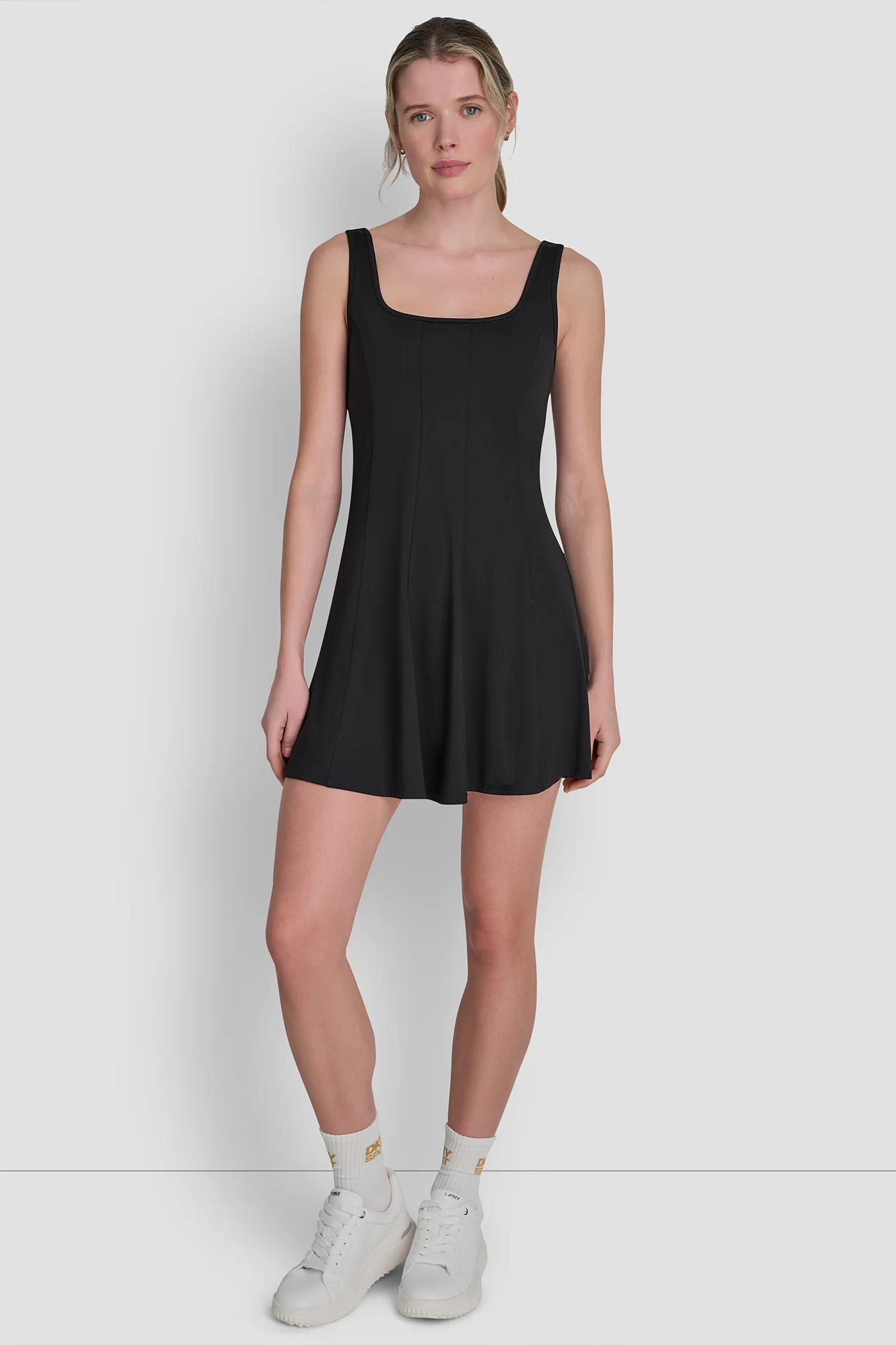 BALANCE COMPRESSION DRESS WITH BUILT-IN SHORTS - Image 6