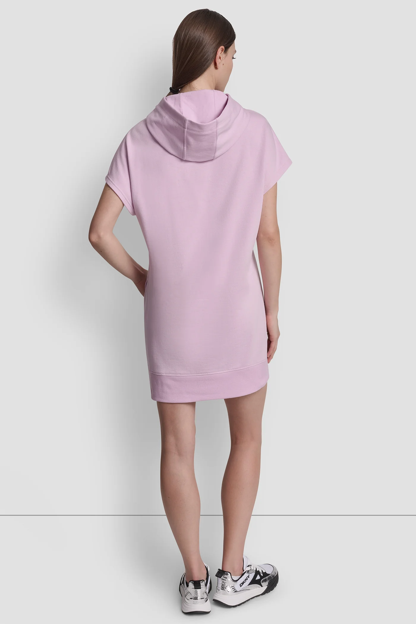 LOGO MINI HOODIE DRESS - Image 3