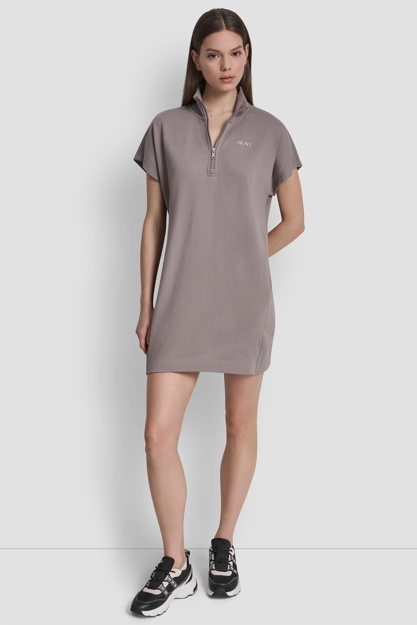 METALLIC BUBBLE LOGO SNEAKER DRESS - Image 4