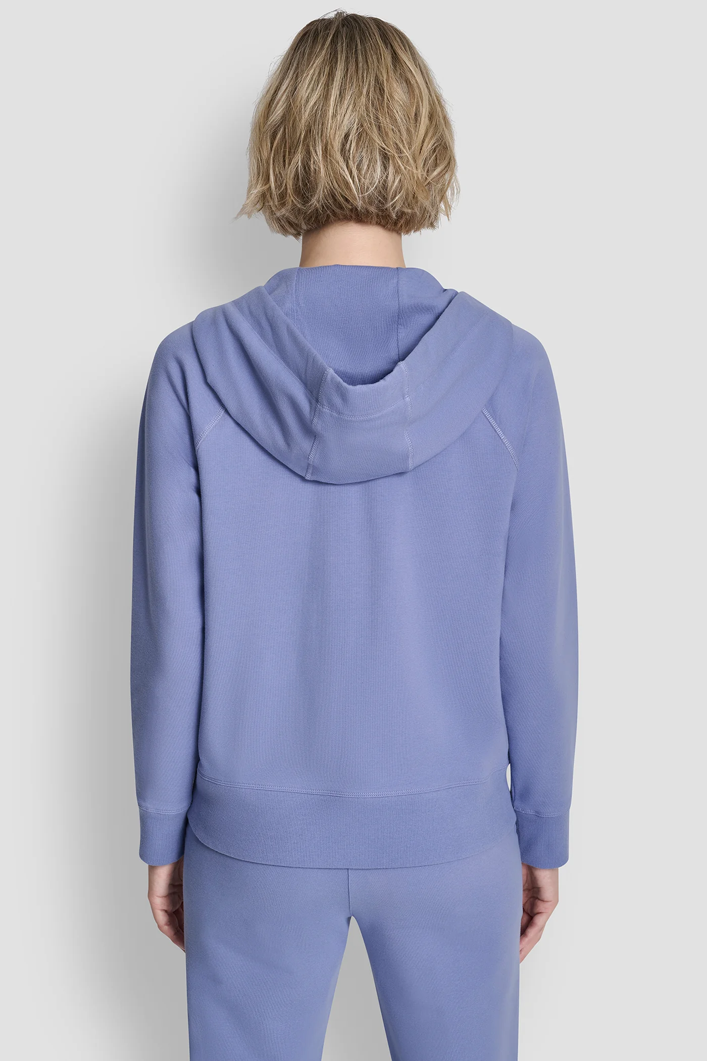 TWO-TONE LOGO DRAWSTRING HOODIE - Image 3