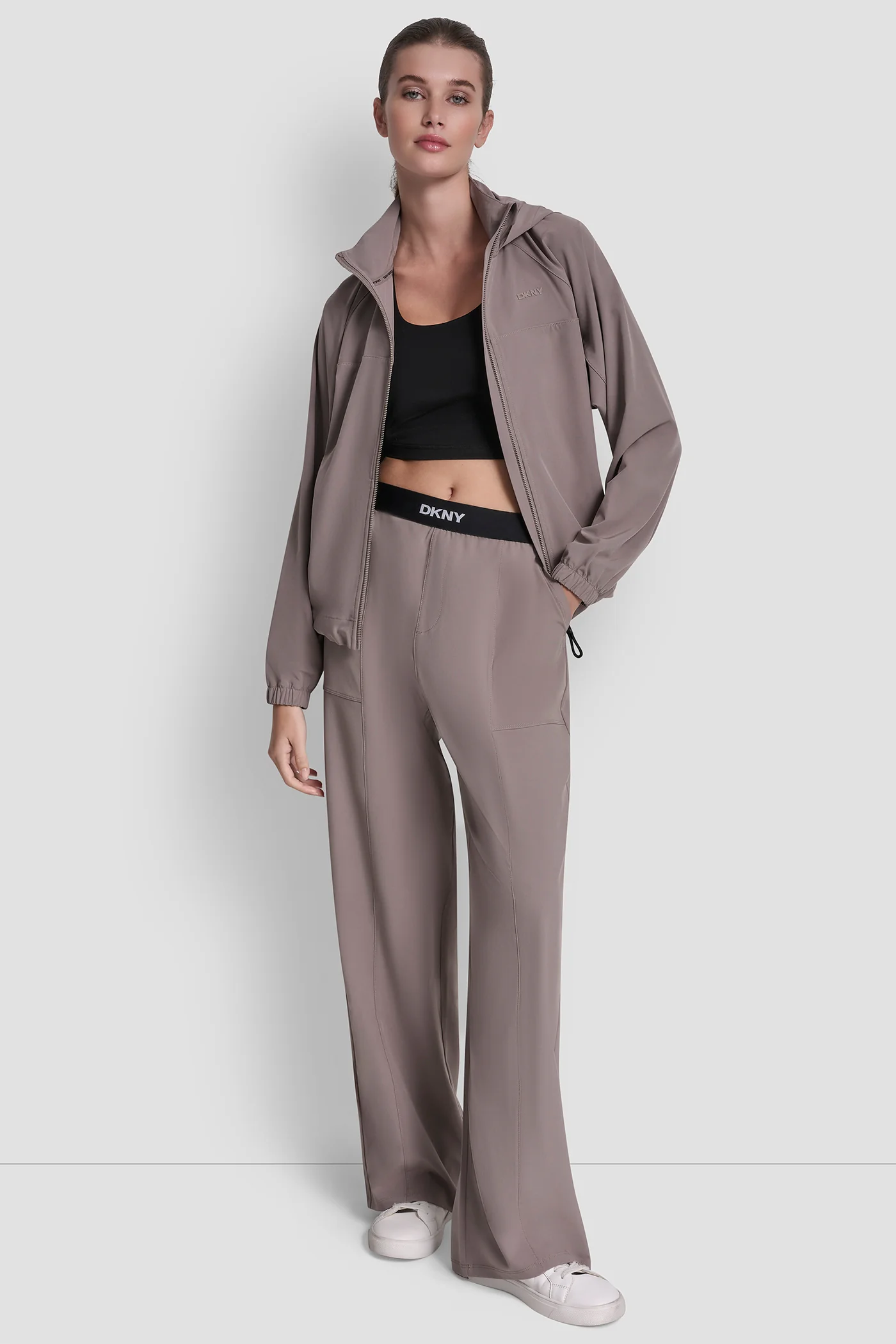 LOGO HOODED SHORT JACKET - Image 5