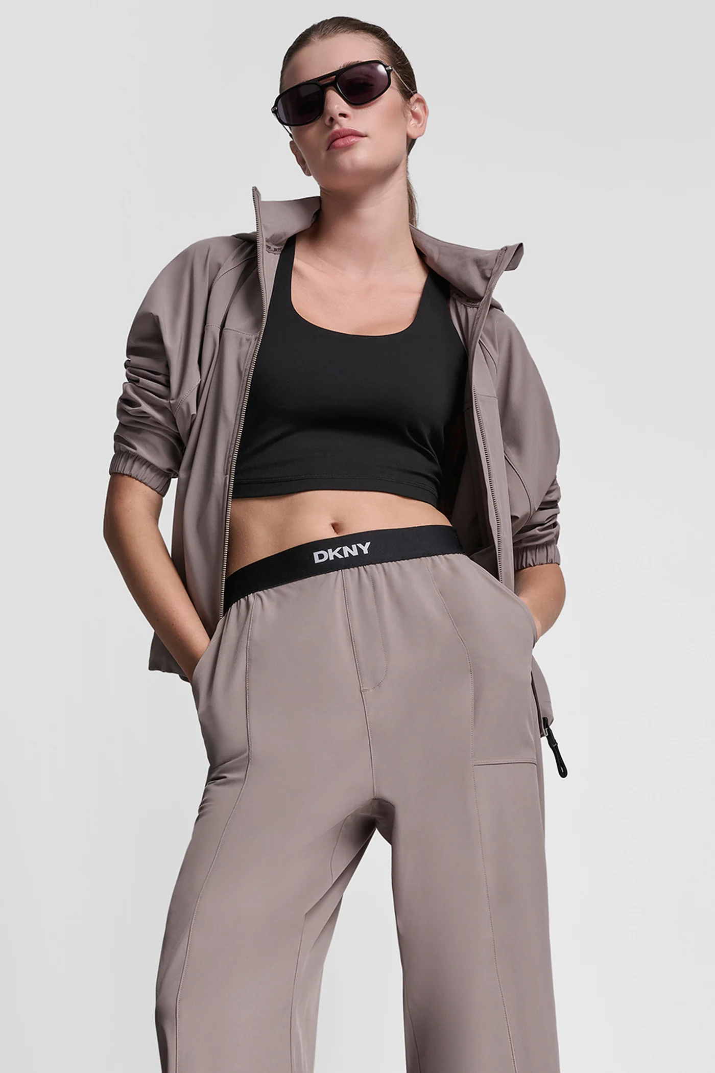 LOGO HOODED SHORT JACKET - Image 6