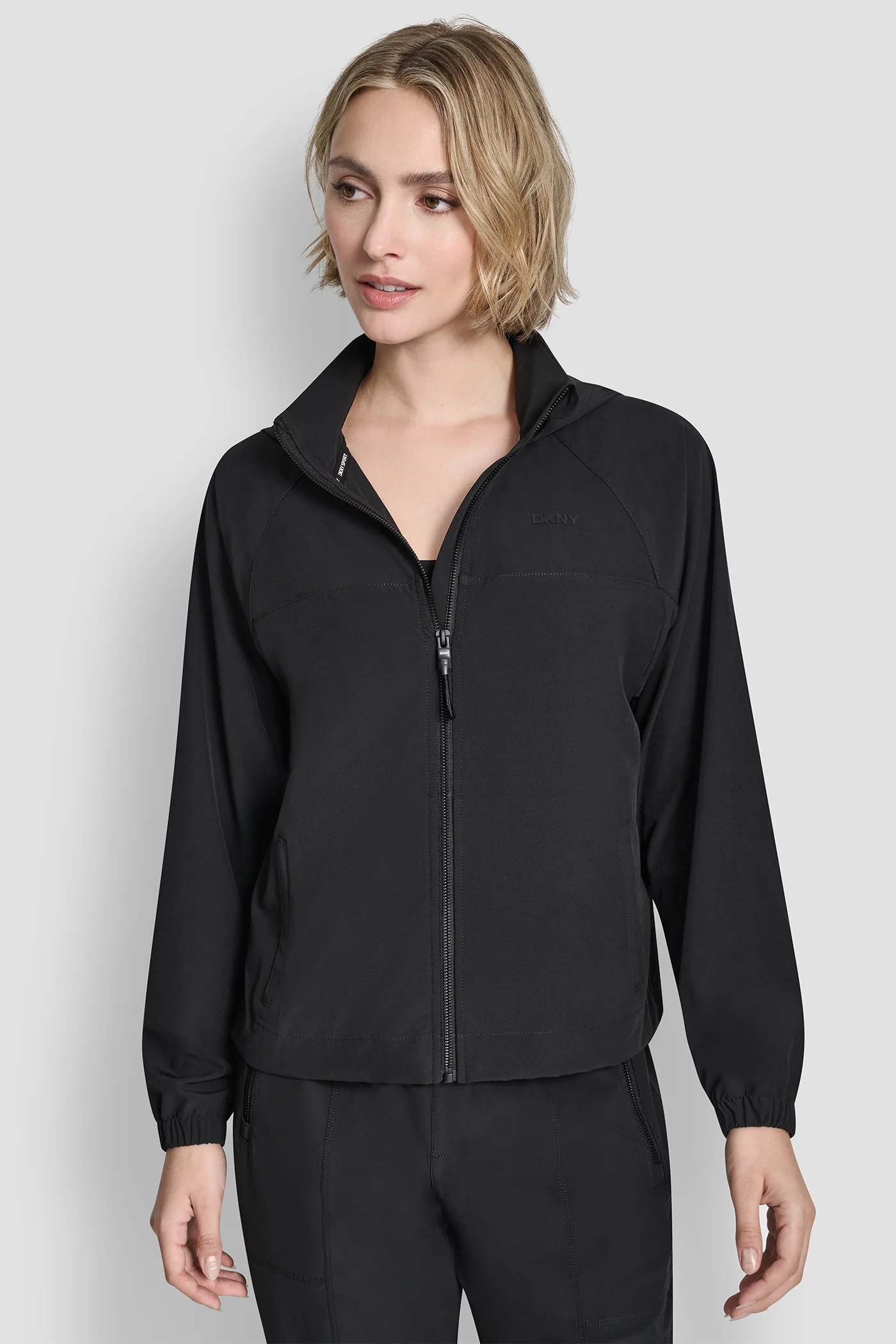 LOGO HOODED SHORT JACKET - Image 3