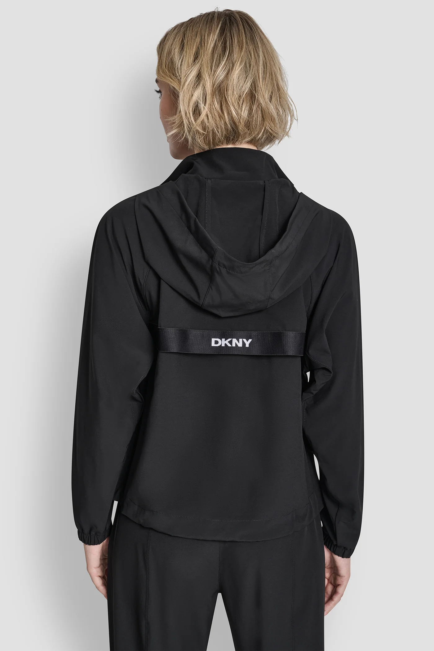 LOGO HOODED SHORT JACKET - Image 6
