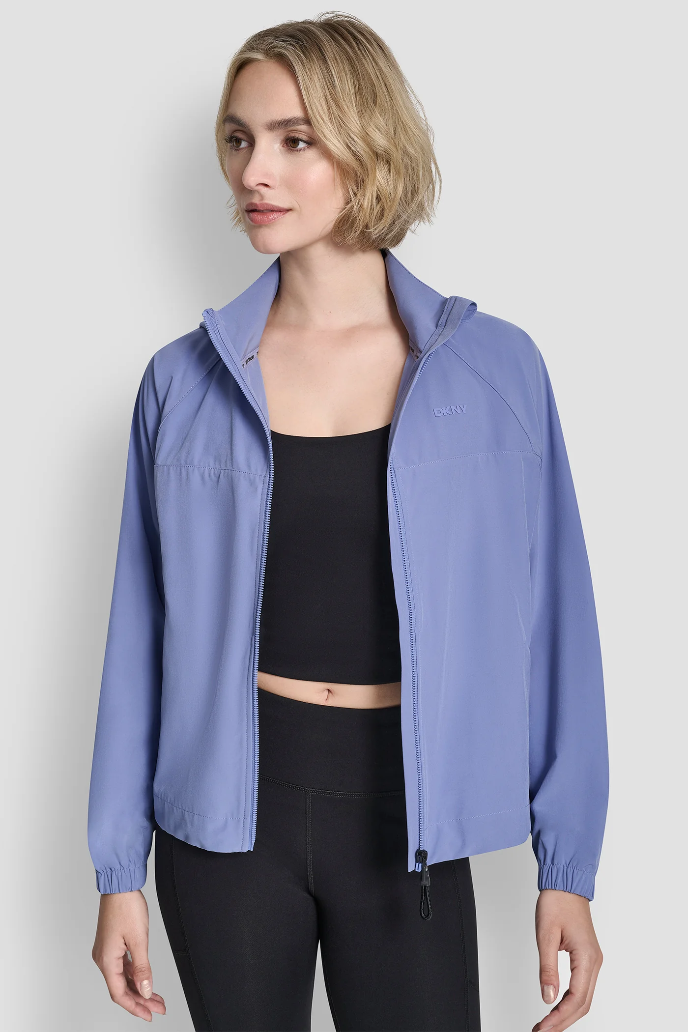 LOGO HOODED SHORT JACKET - Image 6