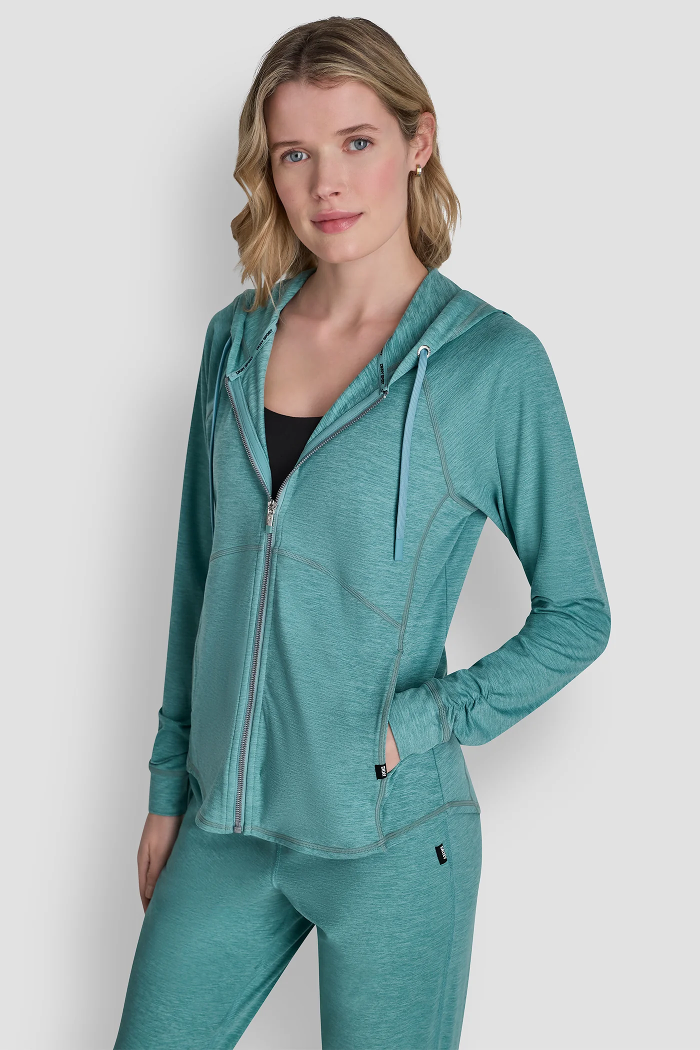 SPACEDYE FULL ZIP HOODIE - Image 3