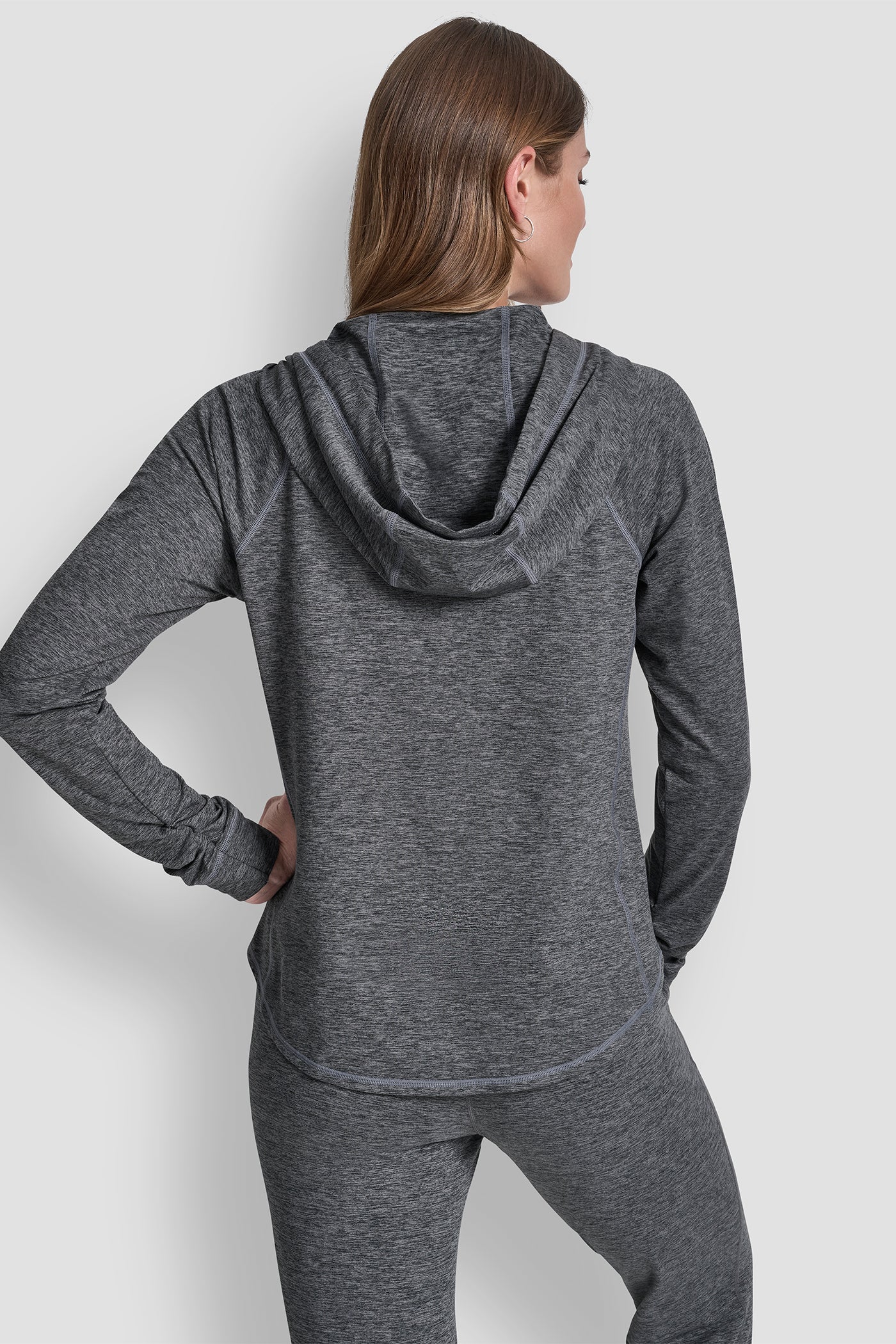 SPACEDYE FULL ZIP HOODIE - Image 3