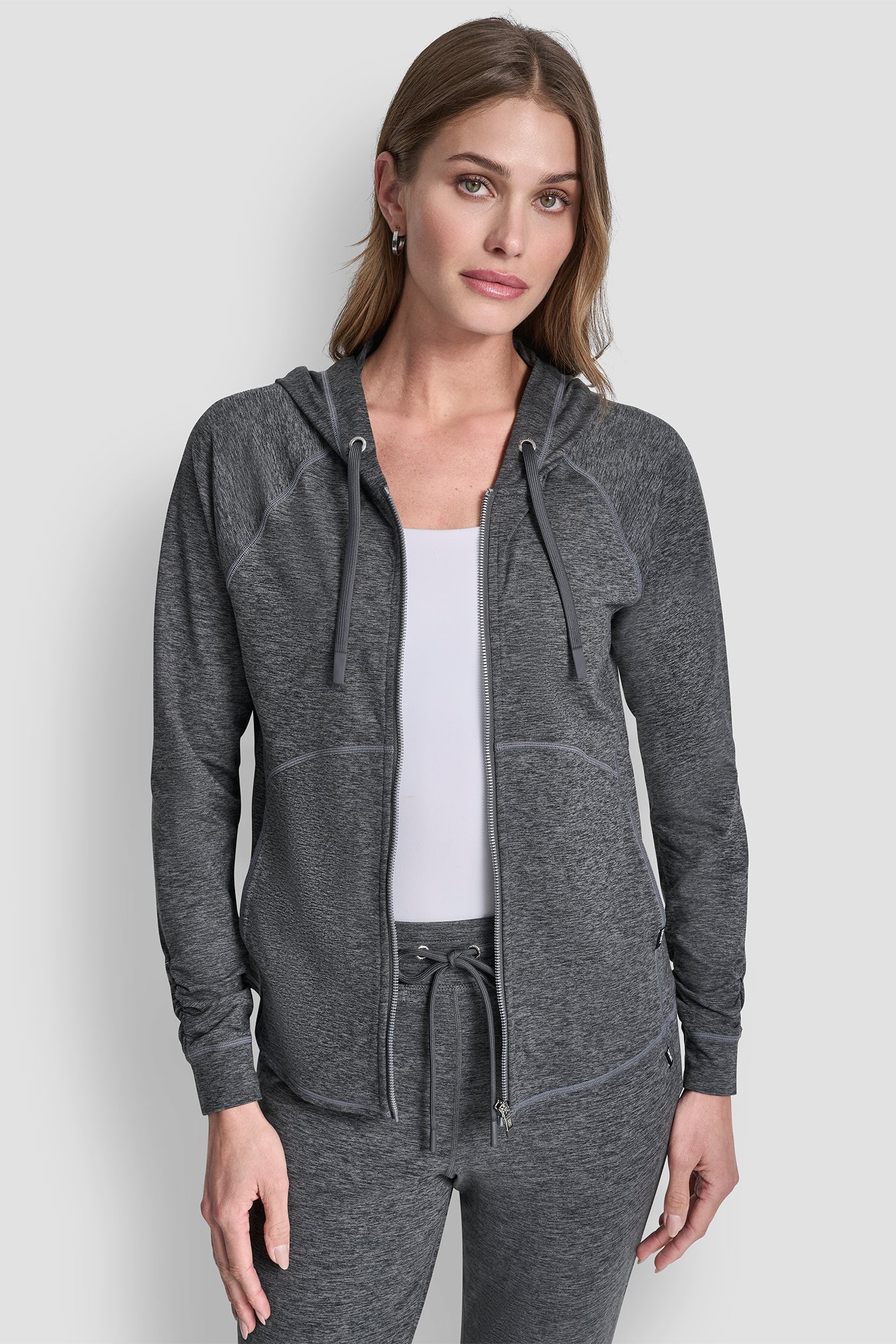 SPACEDYE FULL ZIP HOODIE - Image 4