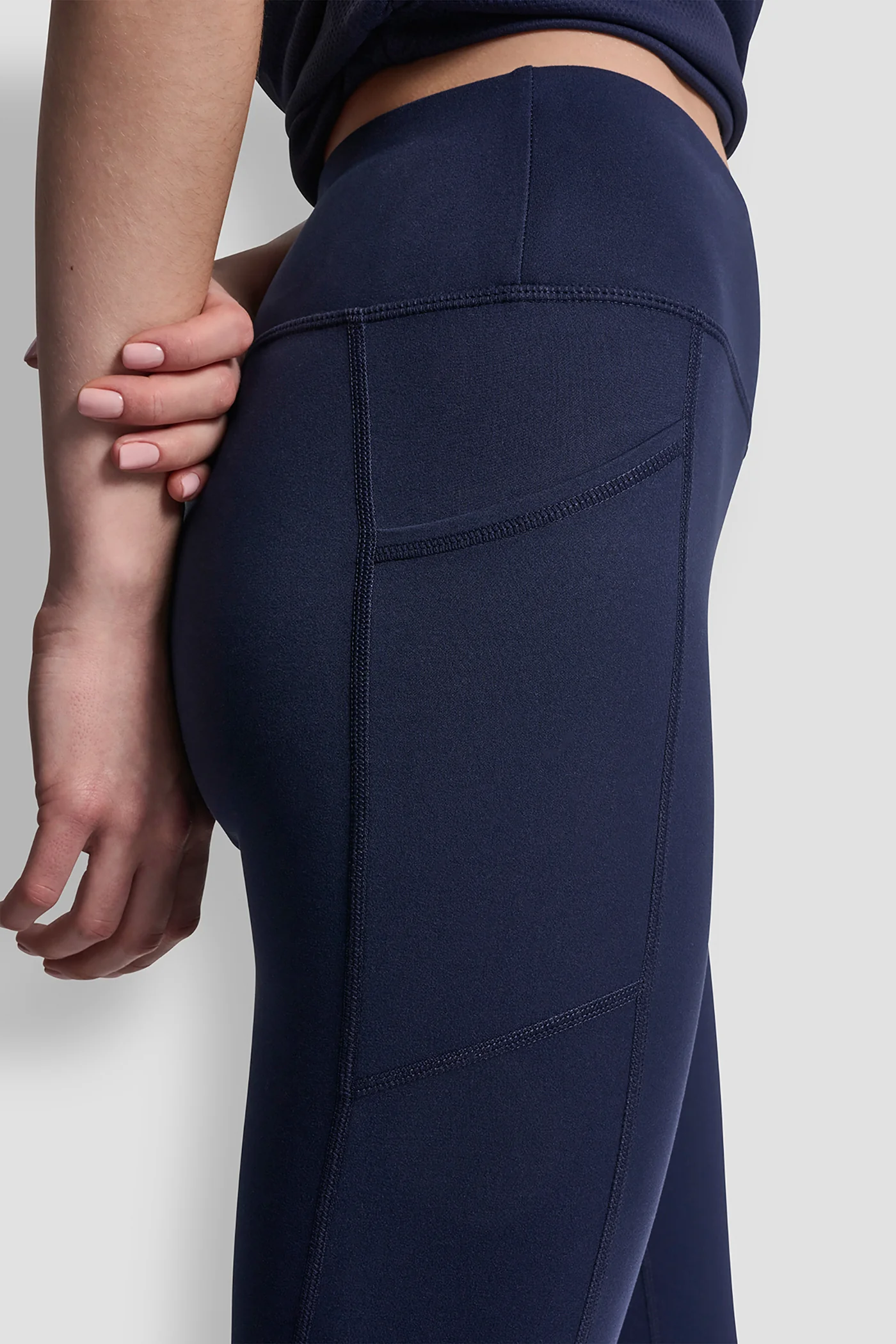 HIGH-RISE LOGO 7/8 LENGTH LEGGING - Image 5