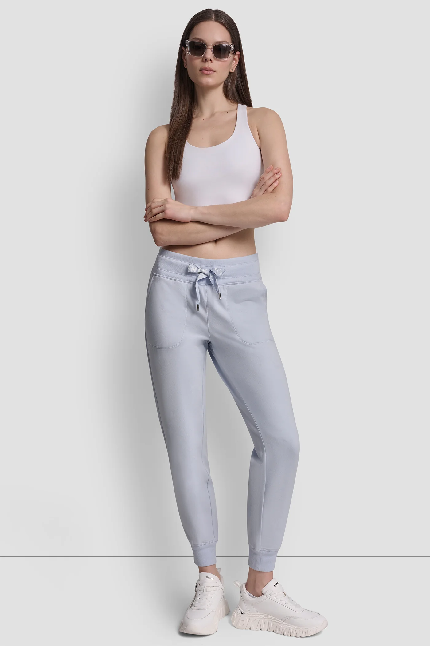 TWO TONE LOGO DRAWCORD JOGGER - Image 4