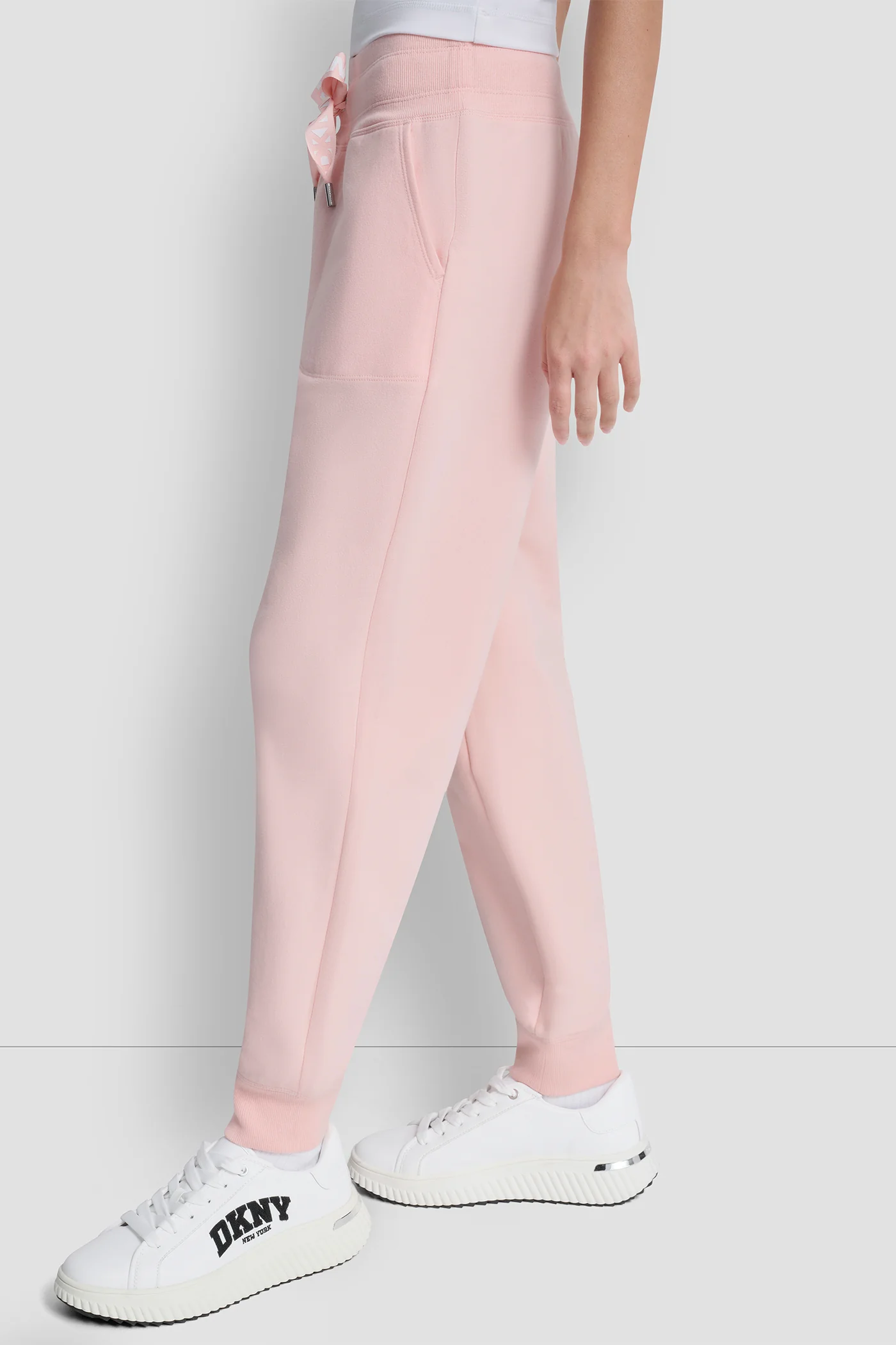 TWO TONE LOGO DRAWCORD JOGGER - Image 4