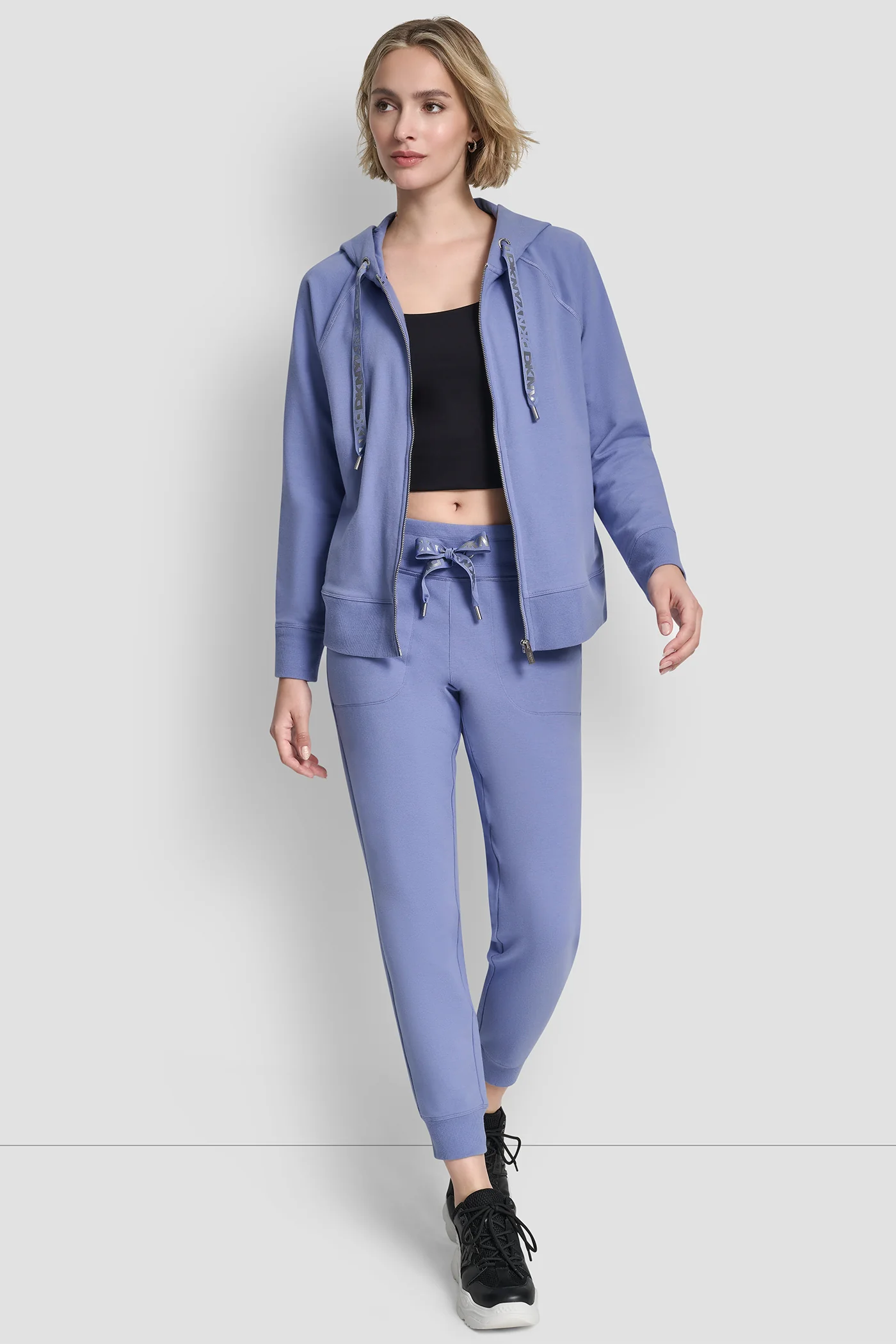 TWO TONE LOGO DRAWCORD JOGGER - Image 5