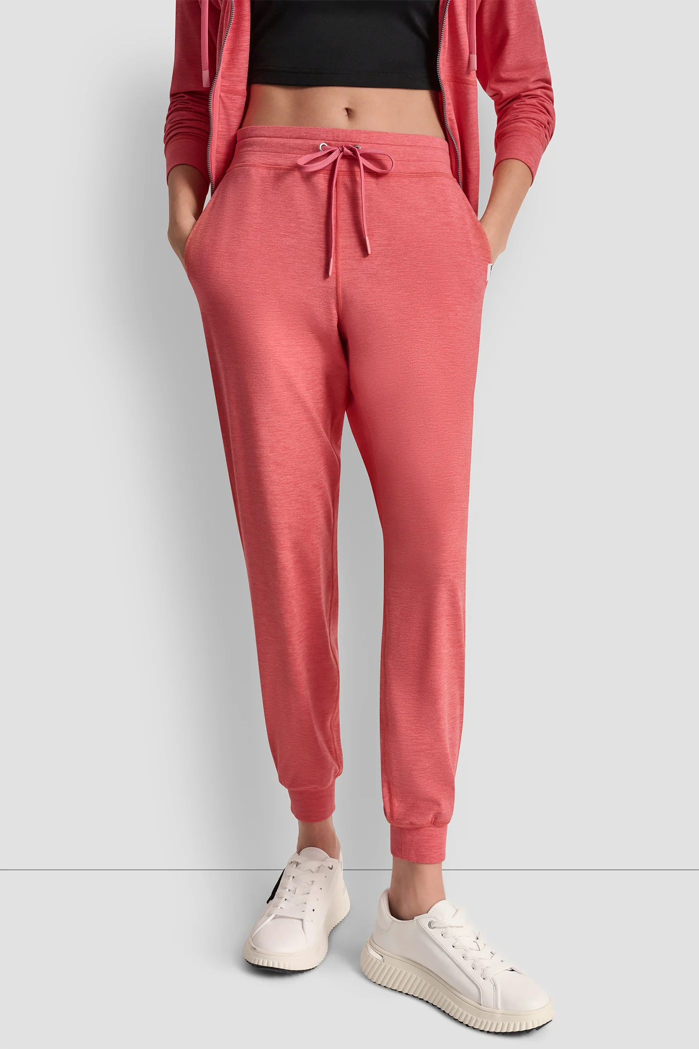 CROPPED HIGH-RISE SLIM JOGGER - Image 3
