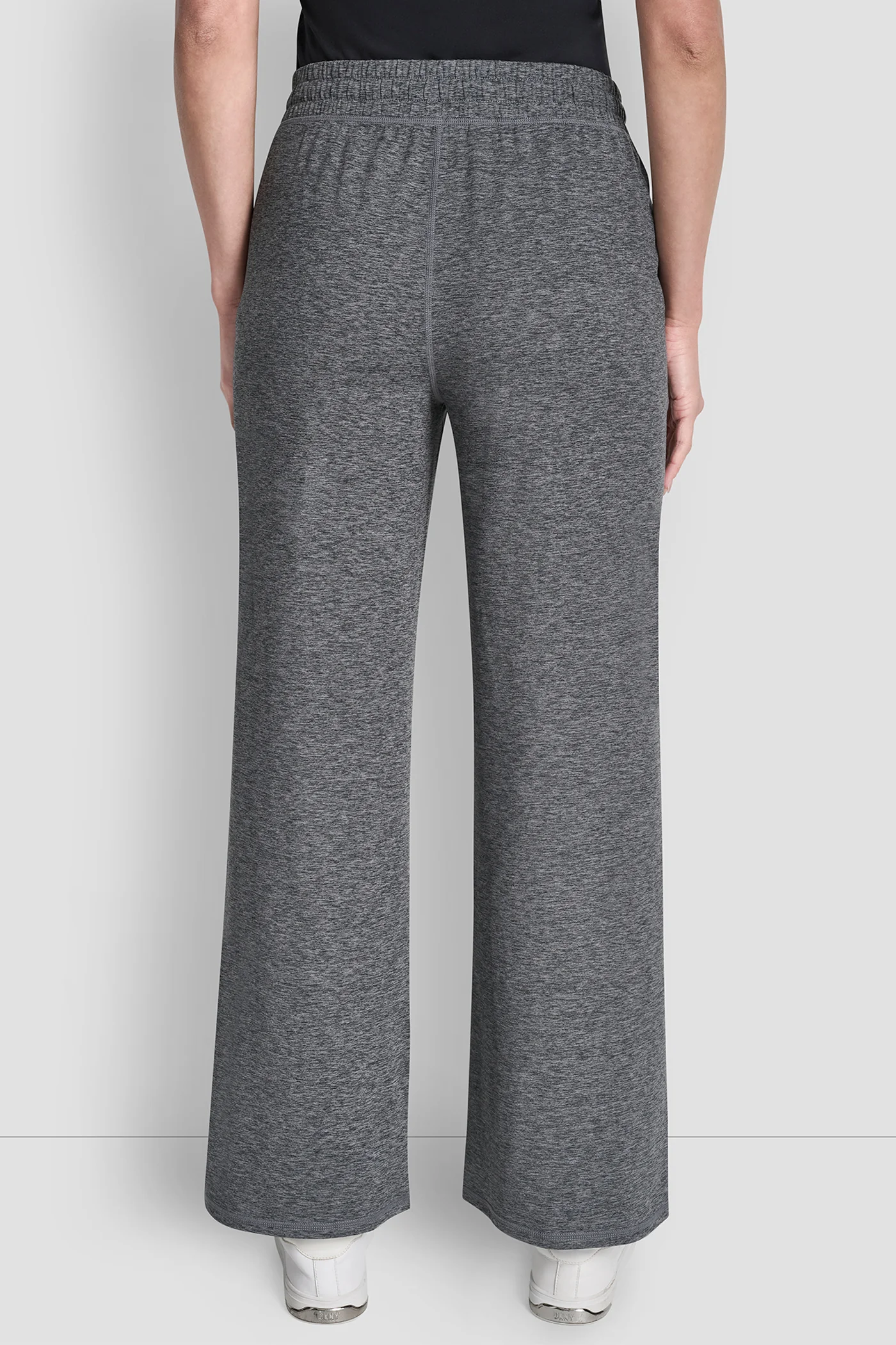 MID-RISE SPACEDYE WIDE LEG PANT - Image 3