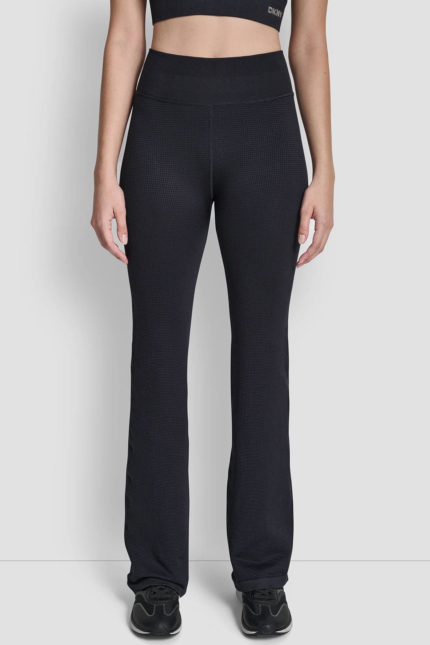 HIGH WAIST SEAMLESS FLARE PANT - Image 2