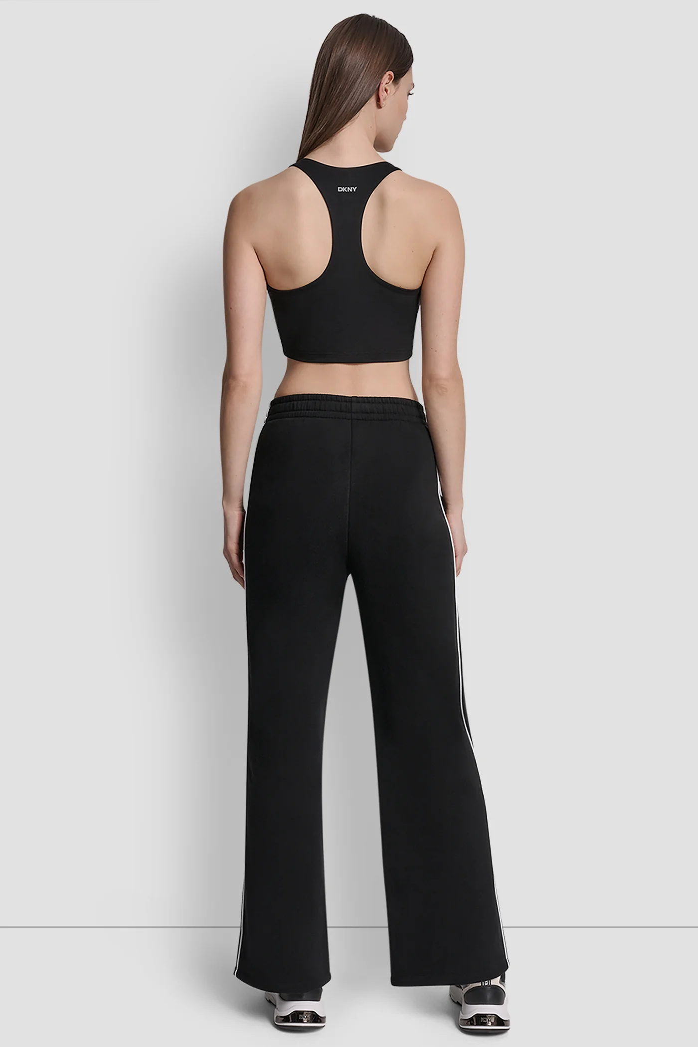 HIGH-RISE PIPED TRACK PANTS - Image 2