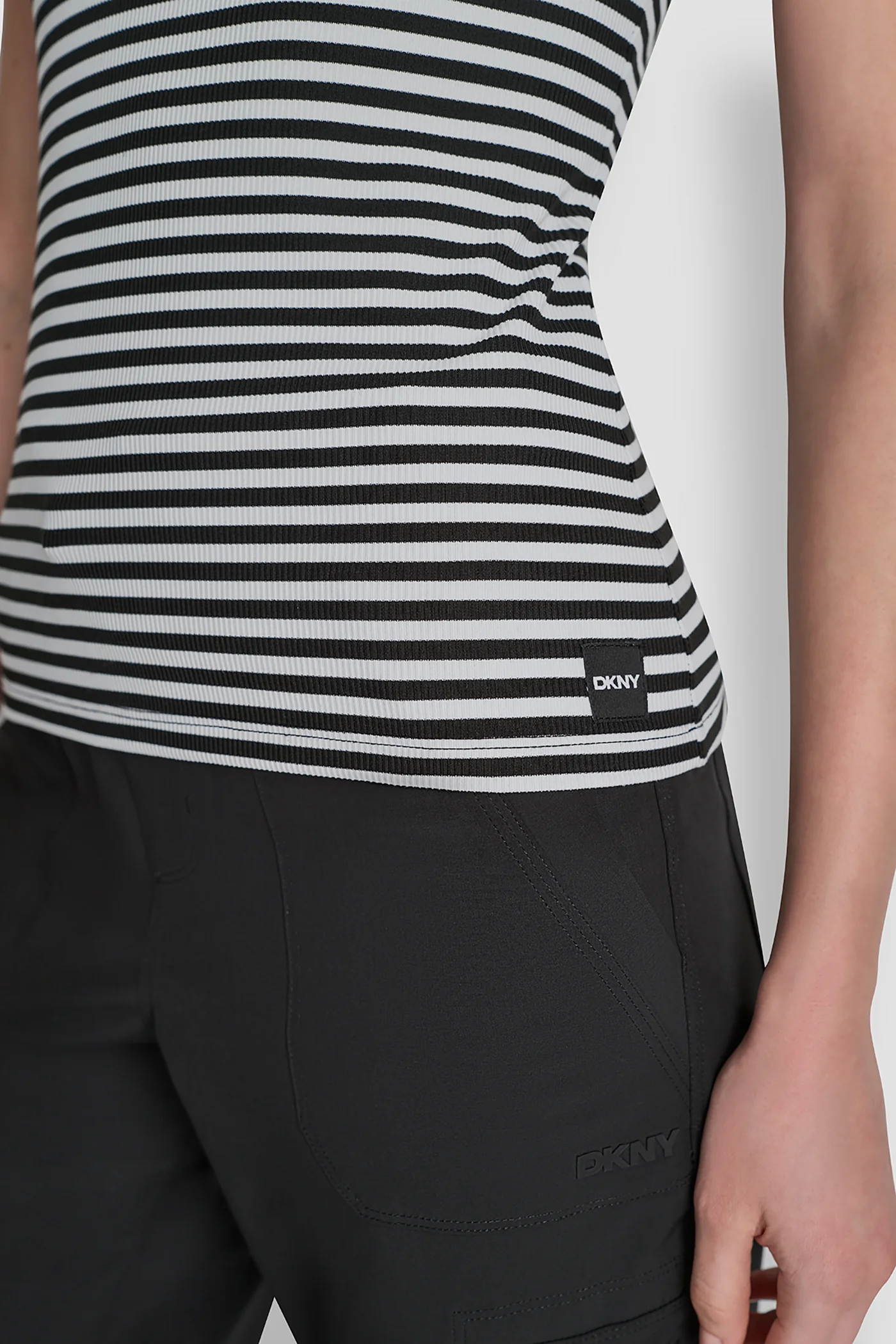 HUDSON RIB TEE WITH TONAL LOGO - Image 6