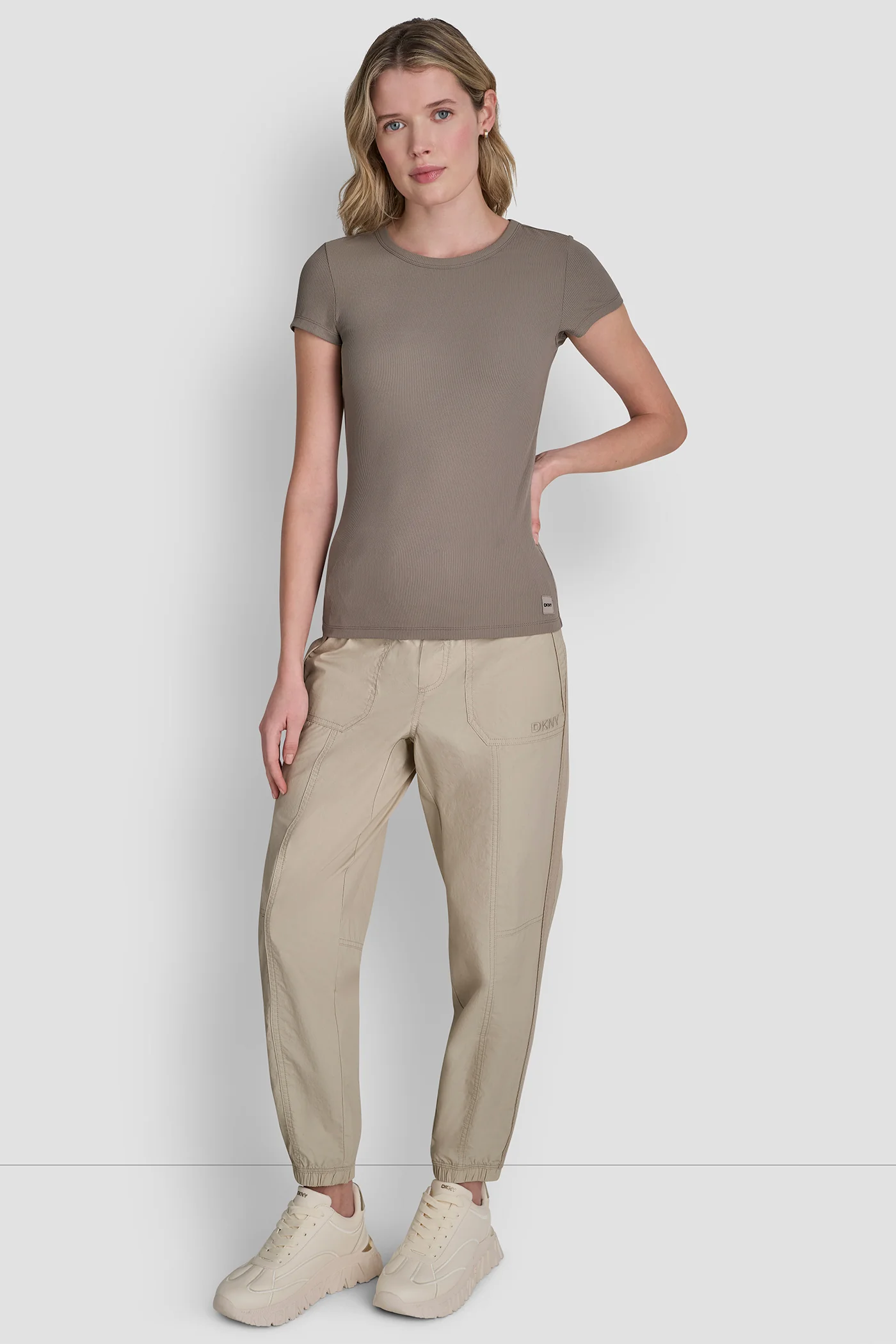 HUDSON RIB TEE WITH TONAL LOGO - Image 5