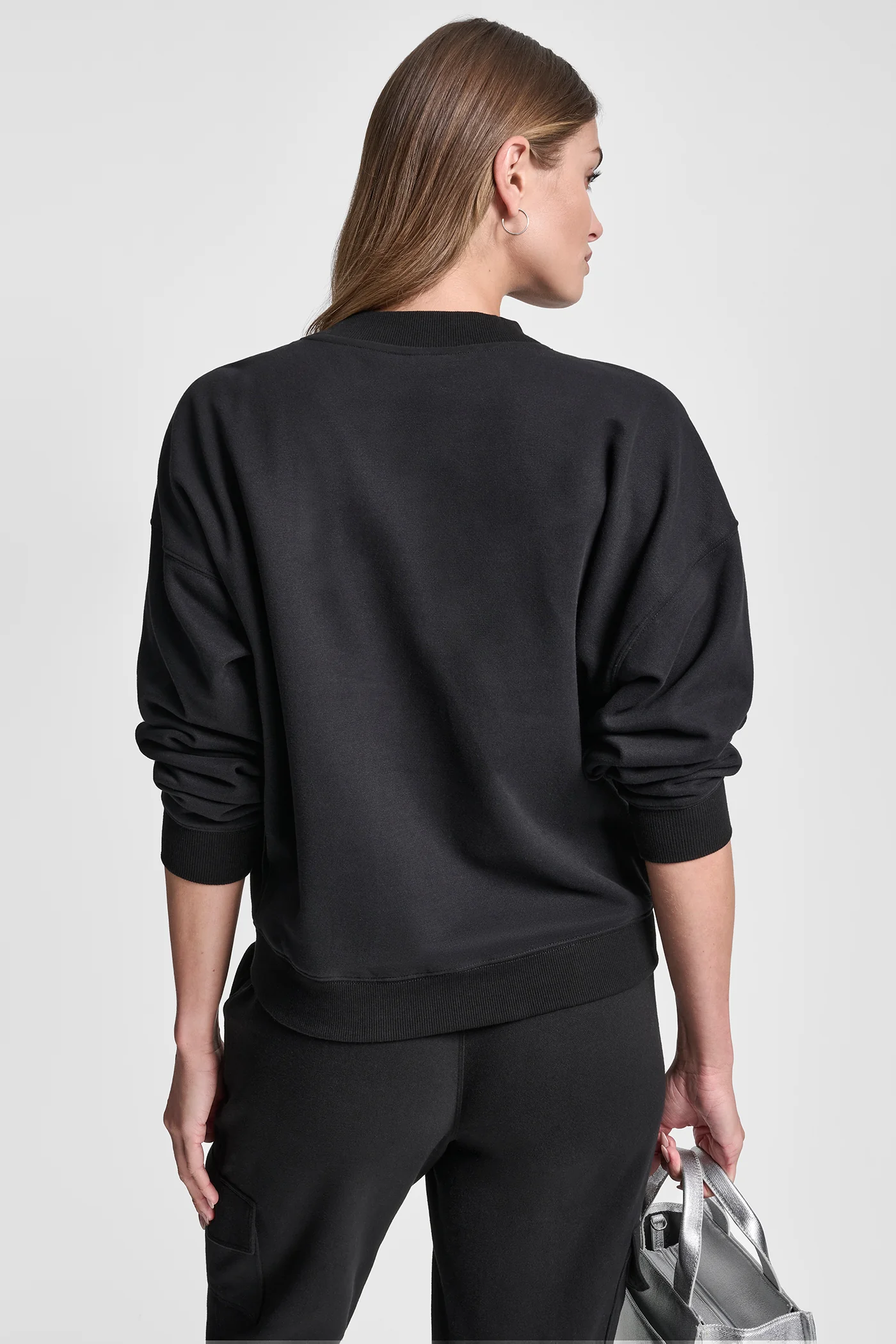 METALLIC BUBBLE LOGO FLEECE PULLOVER - Image 2