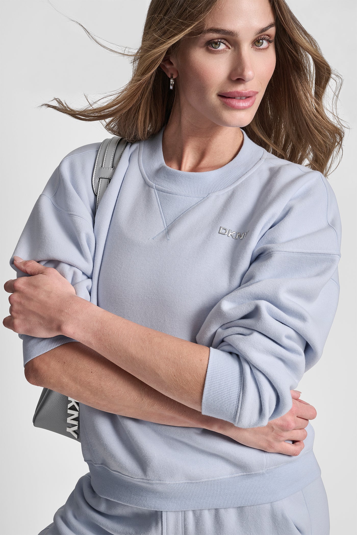 METALLIC BUBBLE LOGO FLEECE PULLOVER - Image 4