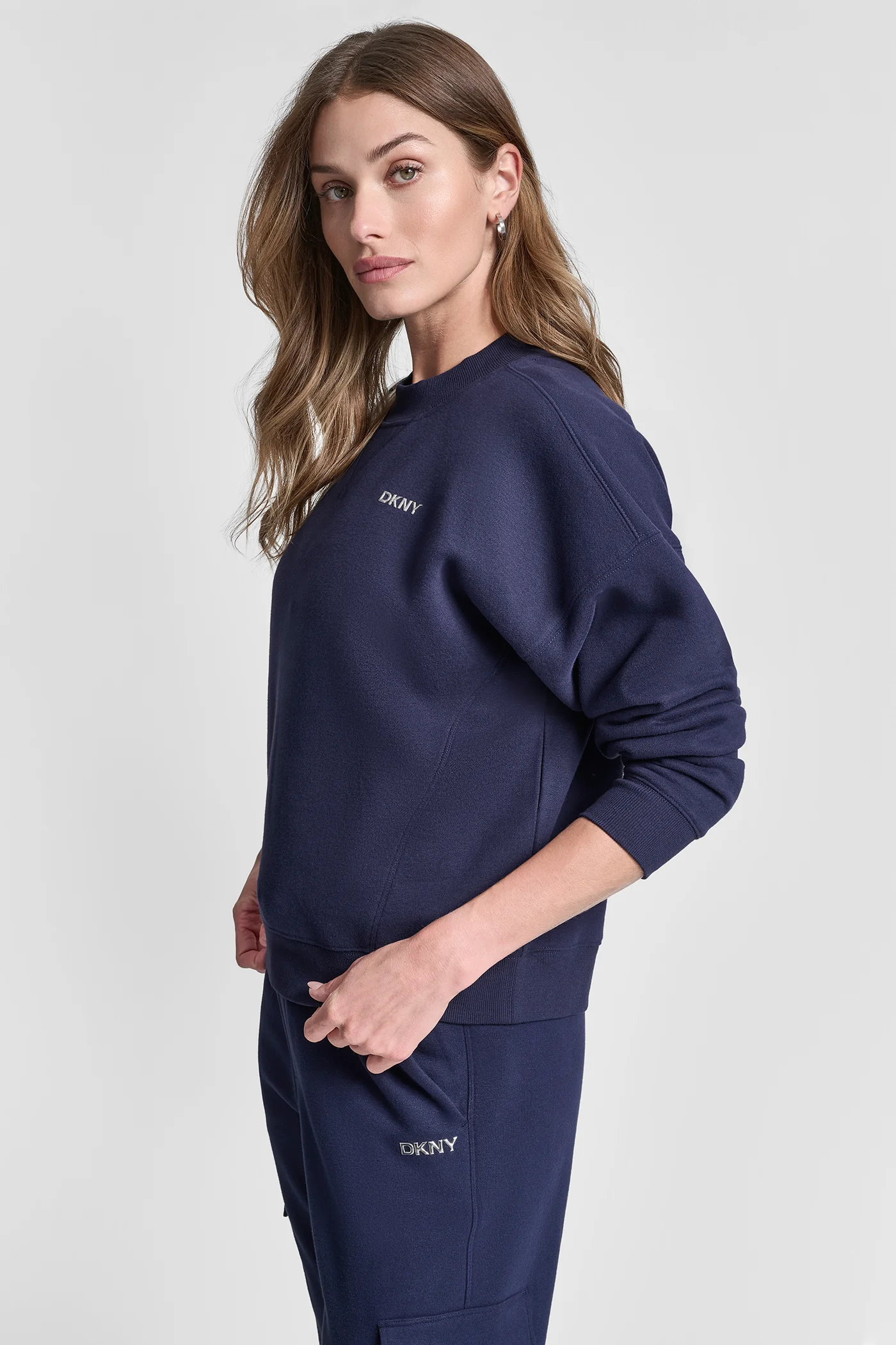 METALLIC BUBBLE LOGO FLEECE PULLOVER - Image 3