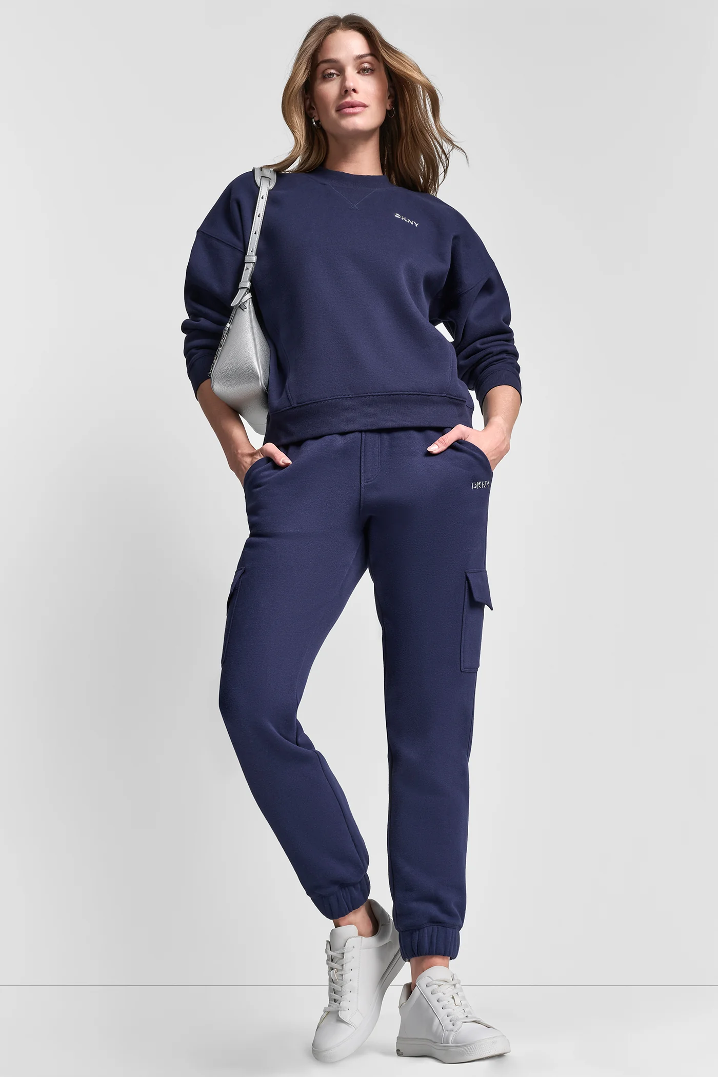 METALLIC BUBBLE LOGO FLEECE PULLOVER - Image 5
