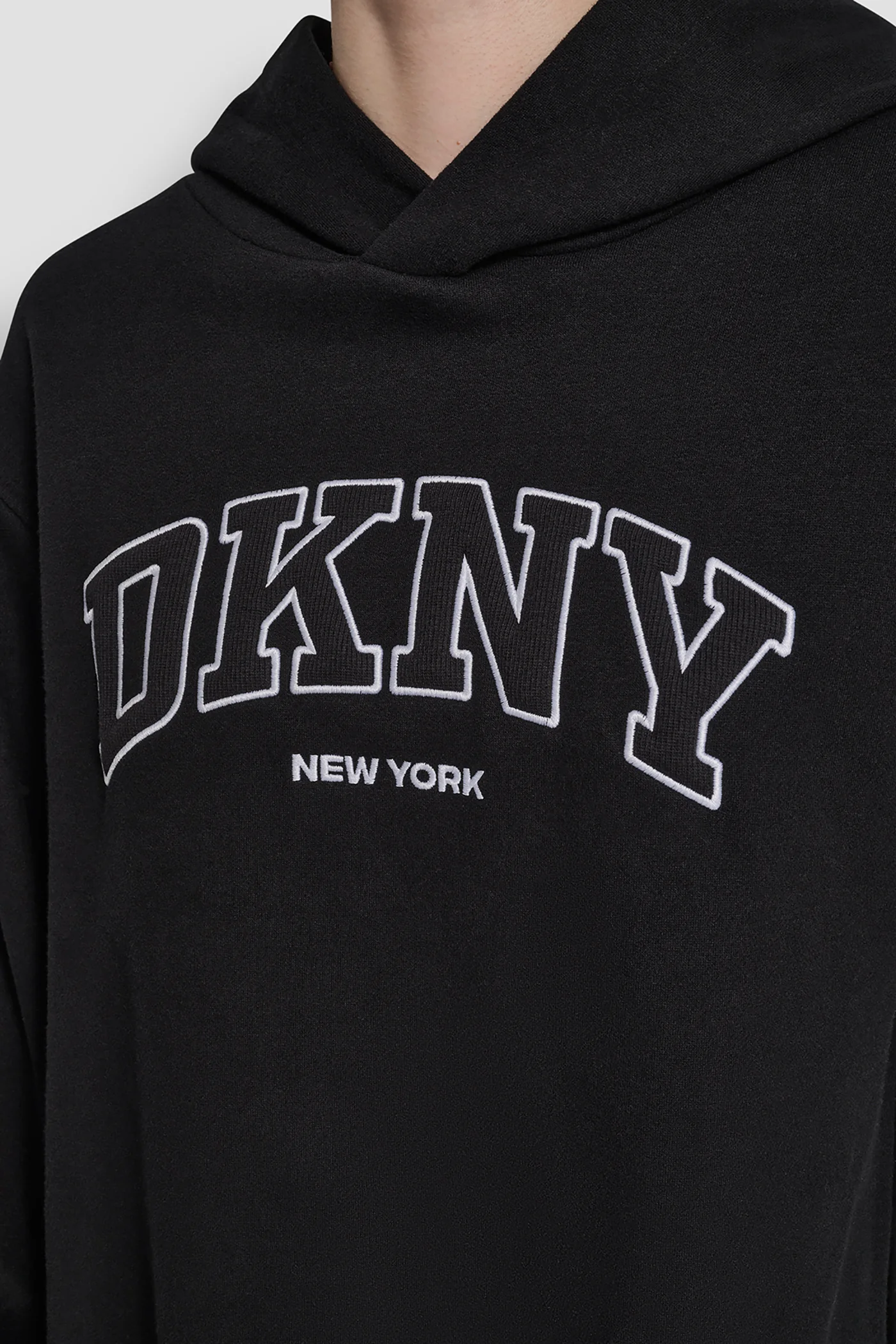 3D VARSITY LOGO OVERSIZED TUNIC HOODIE - Image 5