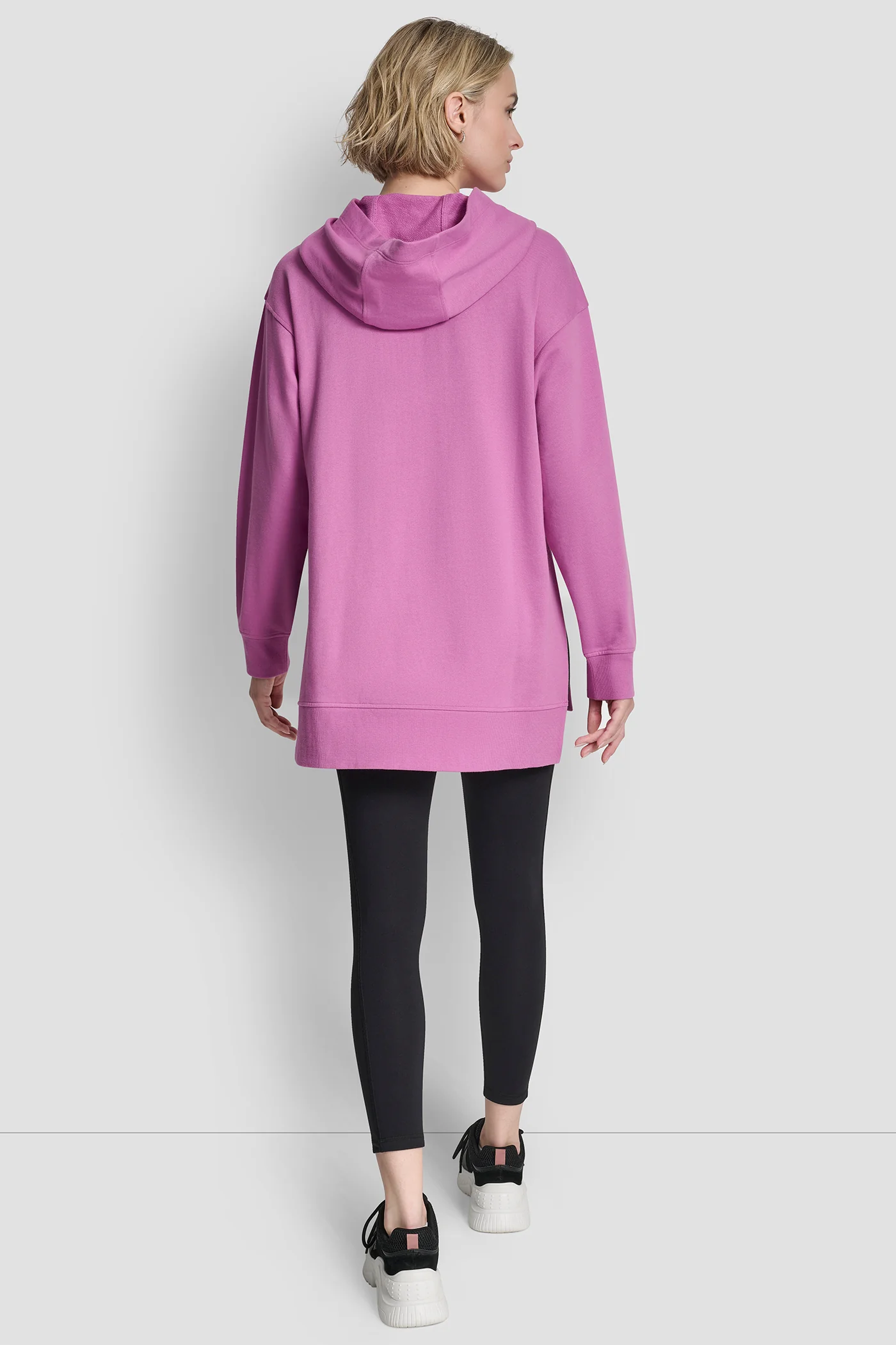 3D VARSITY LOGO OVERSIZED TUNIC HOODIE - Image 6
