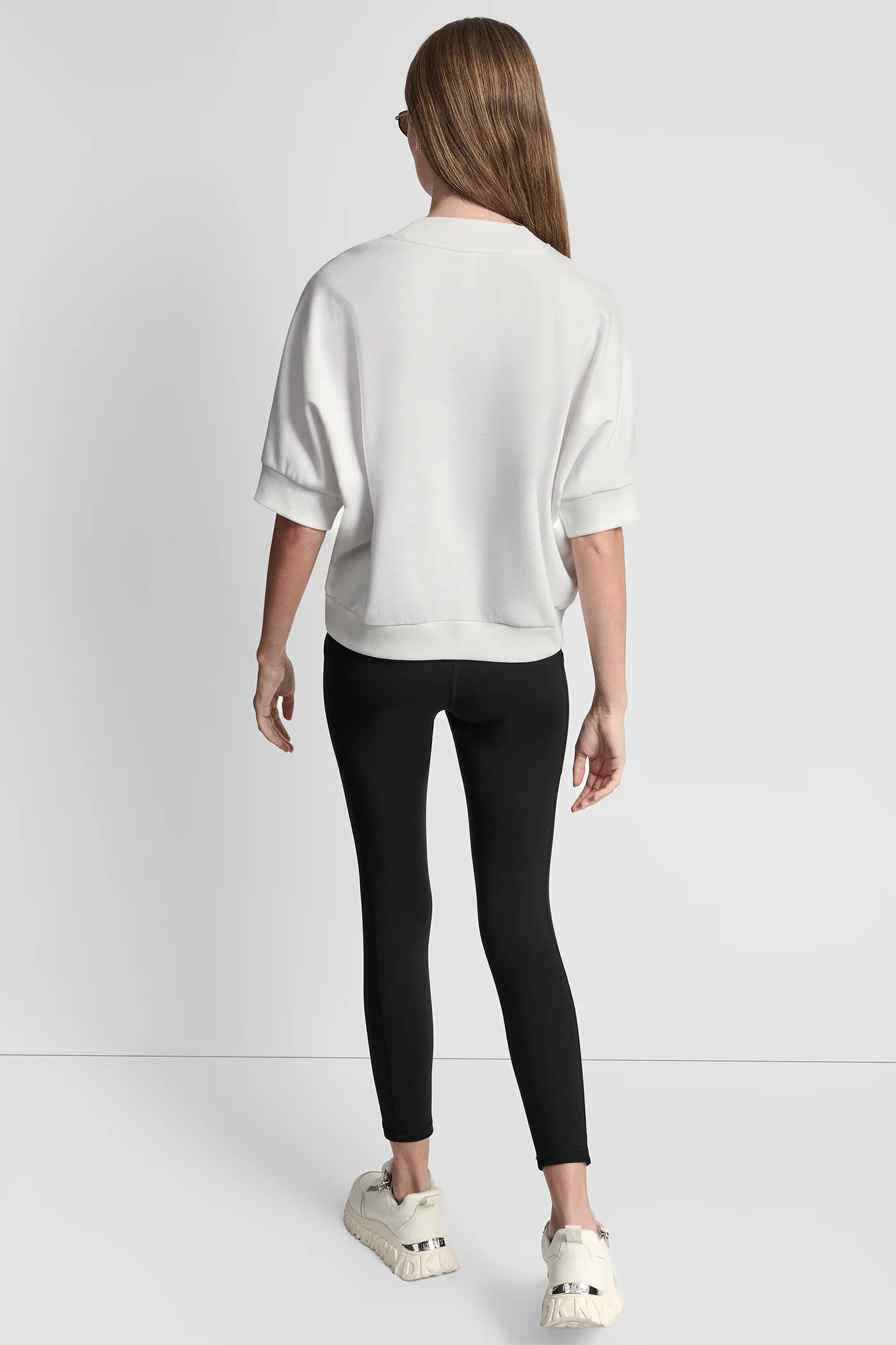 DKNY 1989 RHINESTUD LOGO PULLOVER - Image 2