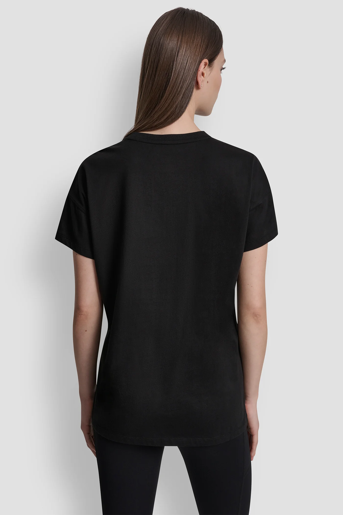 DKNY 1989 LOGO RHINESTUD TEE - Image 3