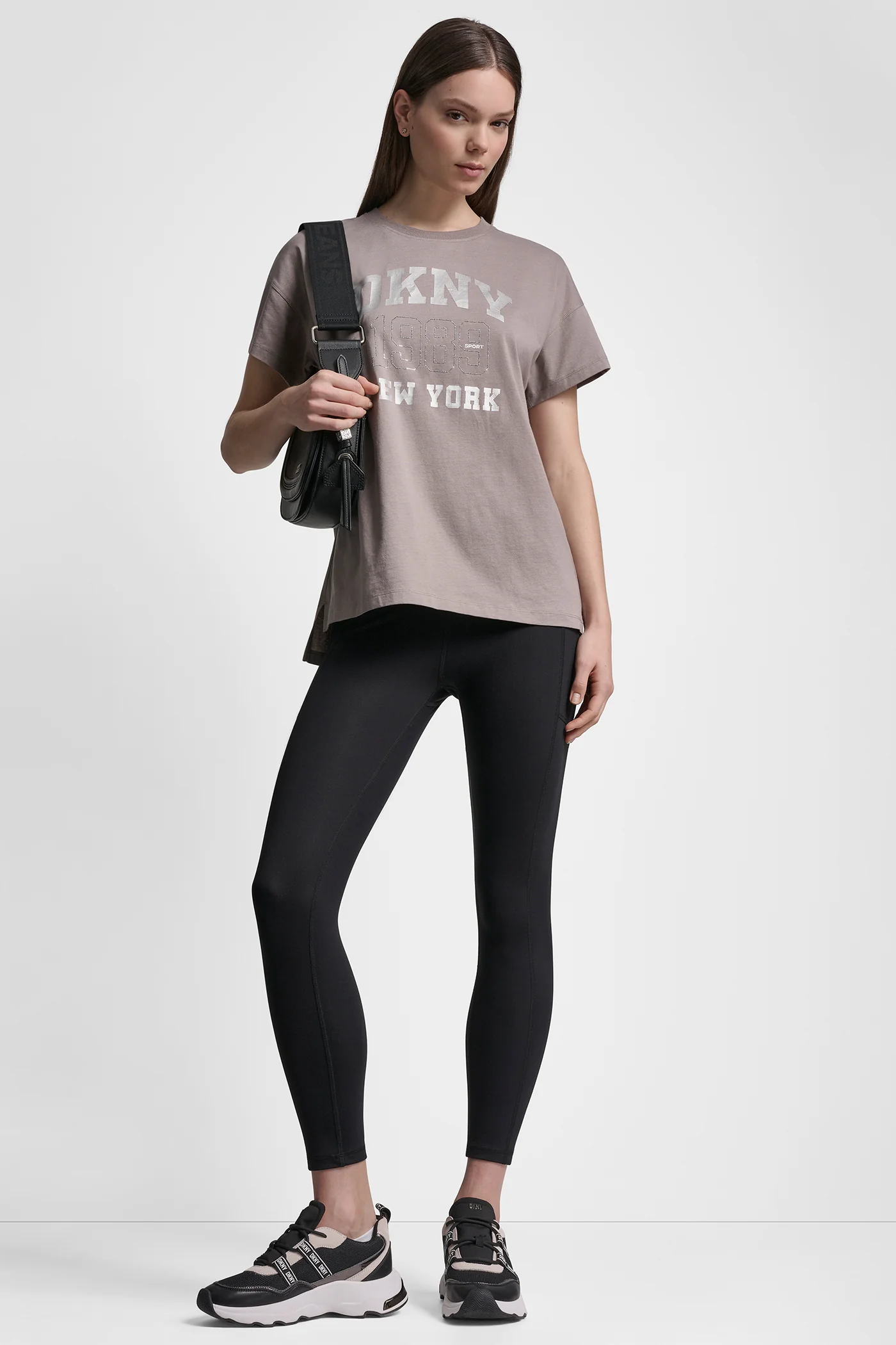 DKNY 1989 LOGO RHINESTUD TEE - Image 6