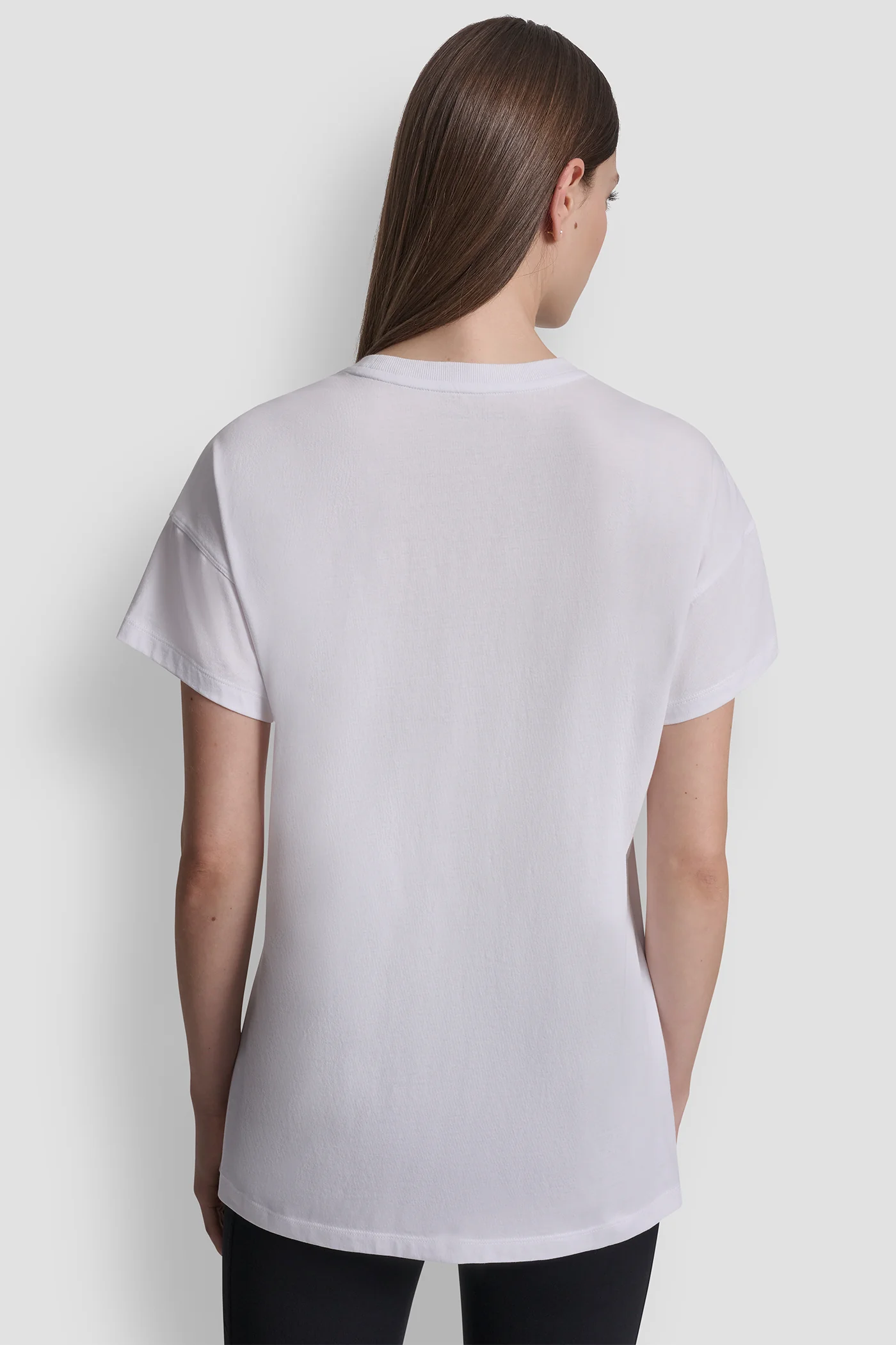 DKNY 1989 LOGO RHINESTUD TEE - Image 3