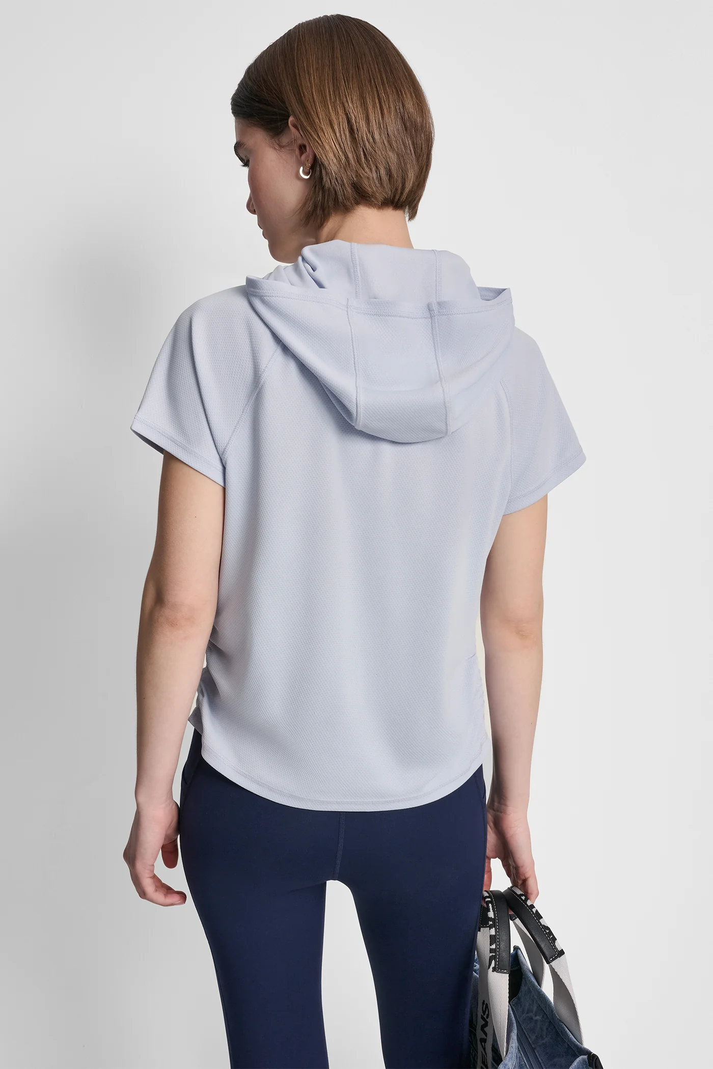 MESH HOODED LOGO TEE - Image 2