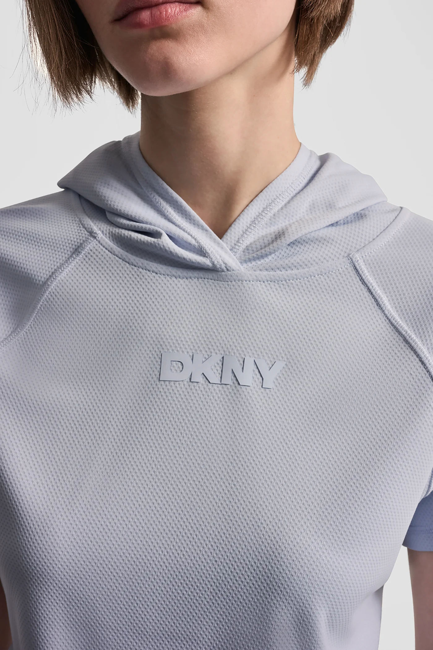 MESH HOODED LOGO TEE - Image 3