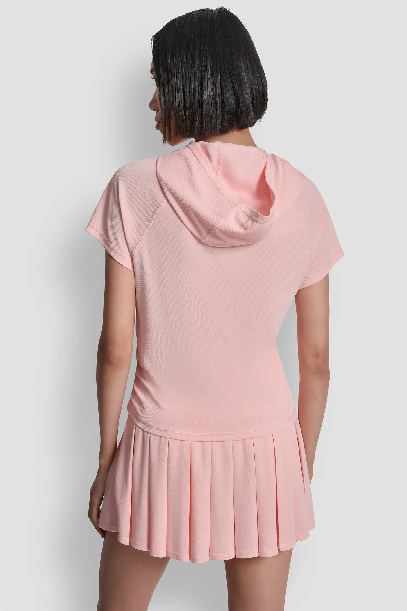 MESH HOODED LOGO TEE - Image 2