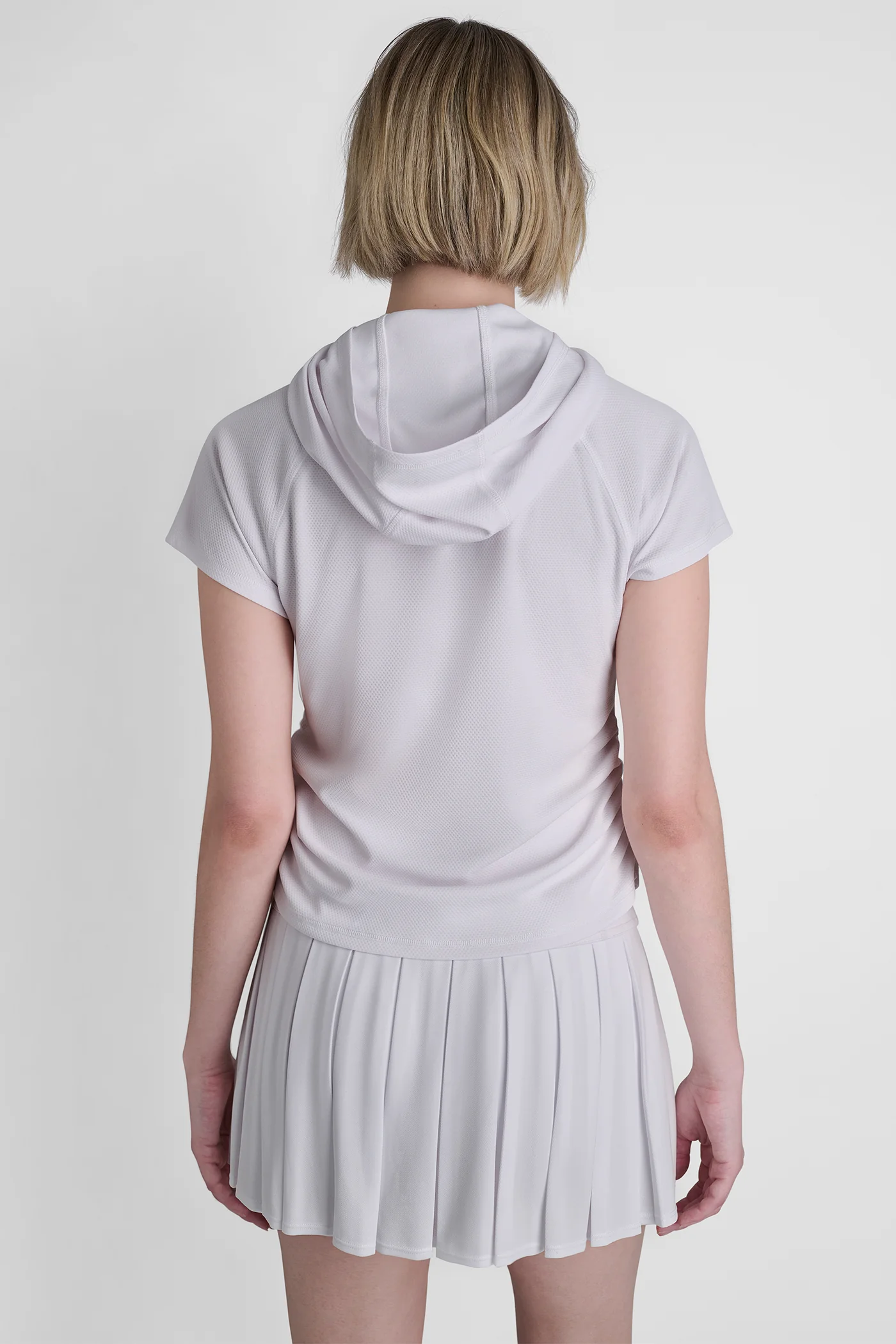 MESH HOODED LOGO TEE - Image 2