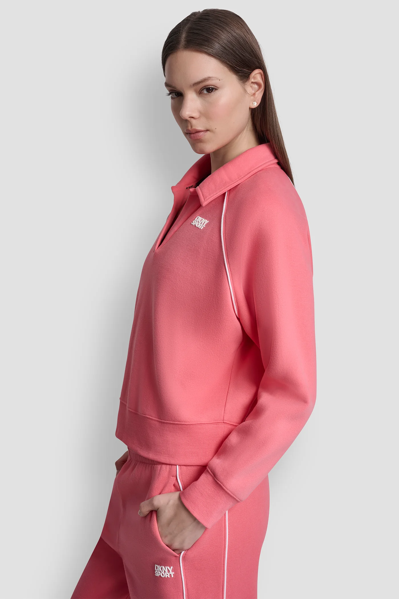 PIPED LOGO POLO SWEATSHIRT - Image 5