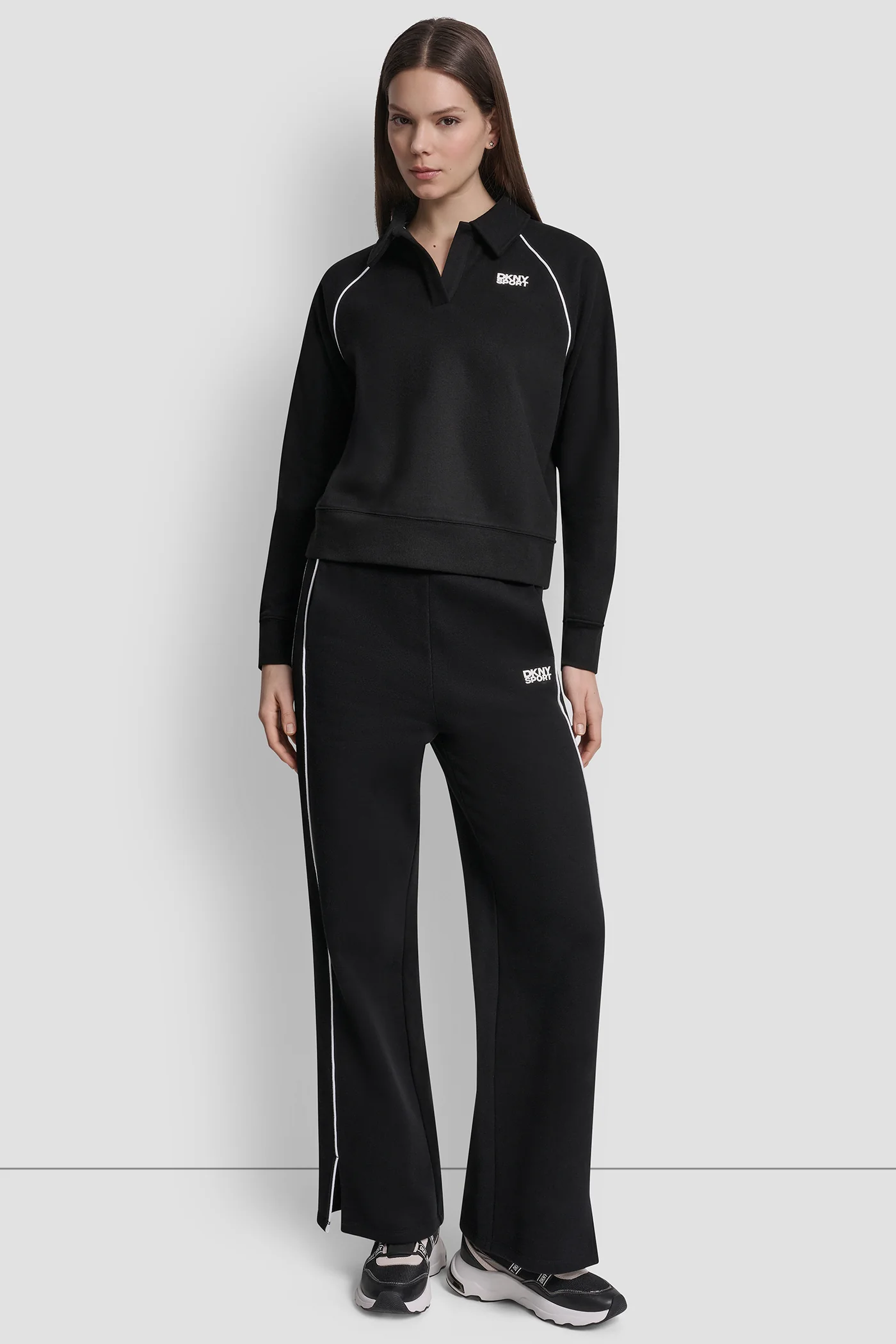 PIPED LOGO POLO SWEATSHIRT - Image 5