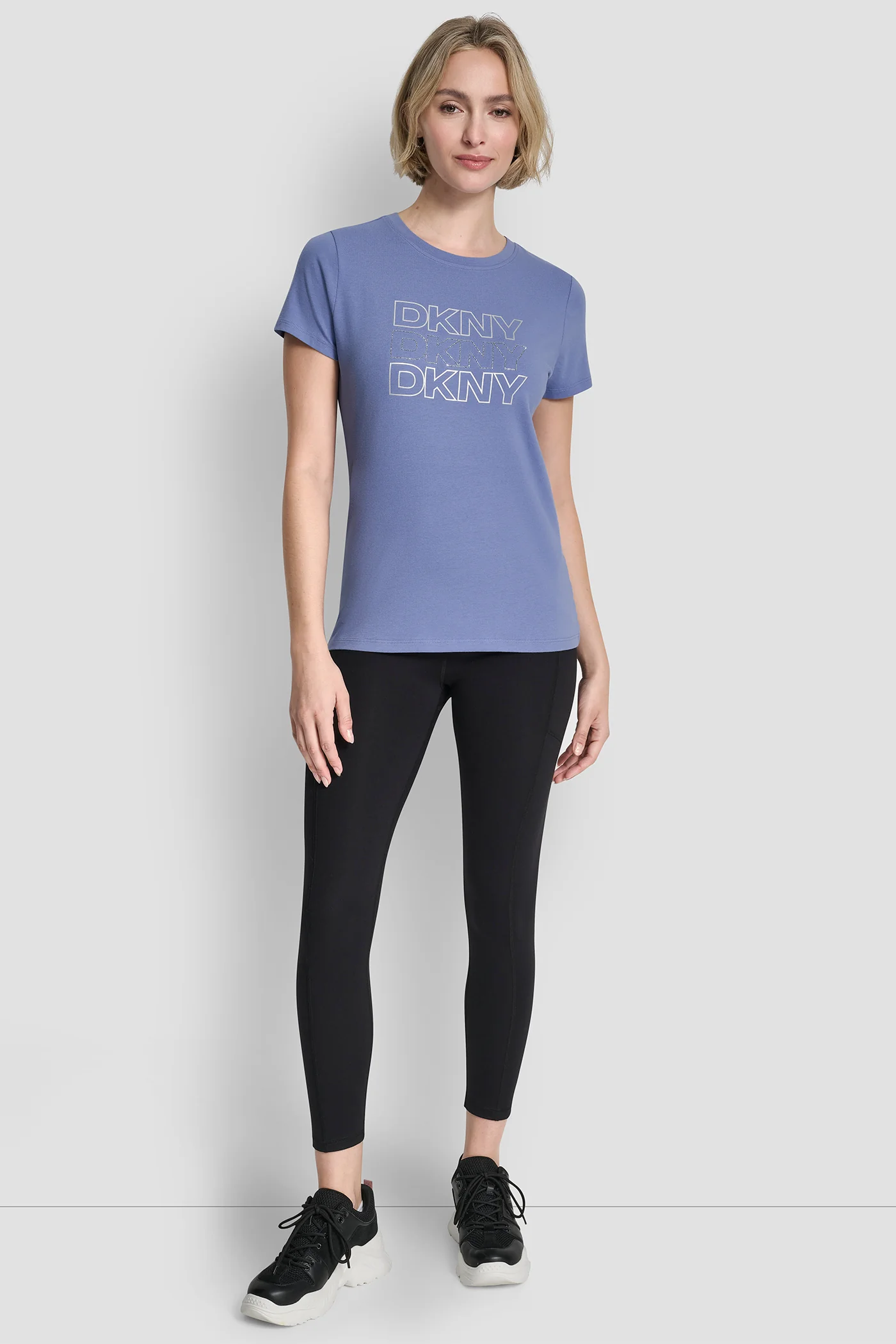TRIPLE RHINESTONE FOIL LOGO TEE - Image 6